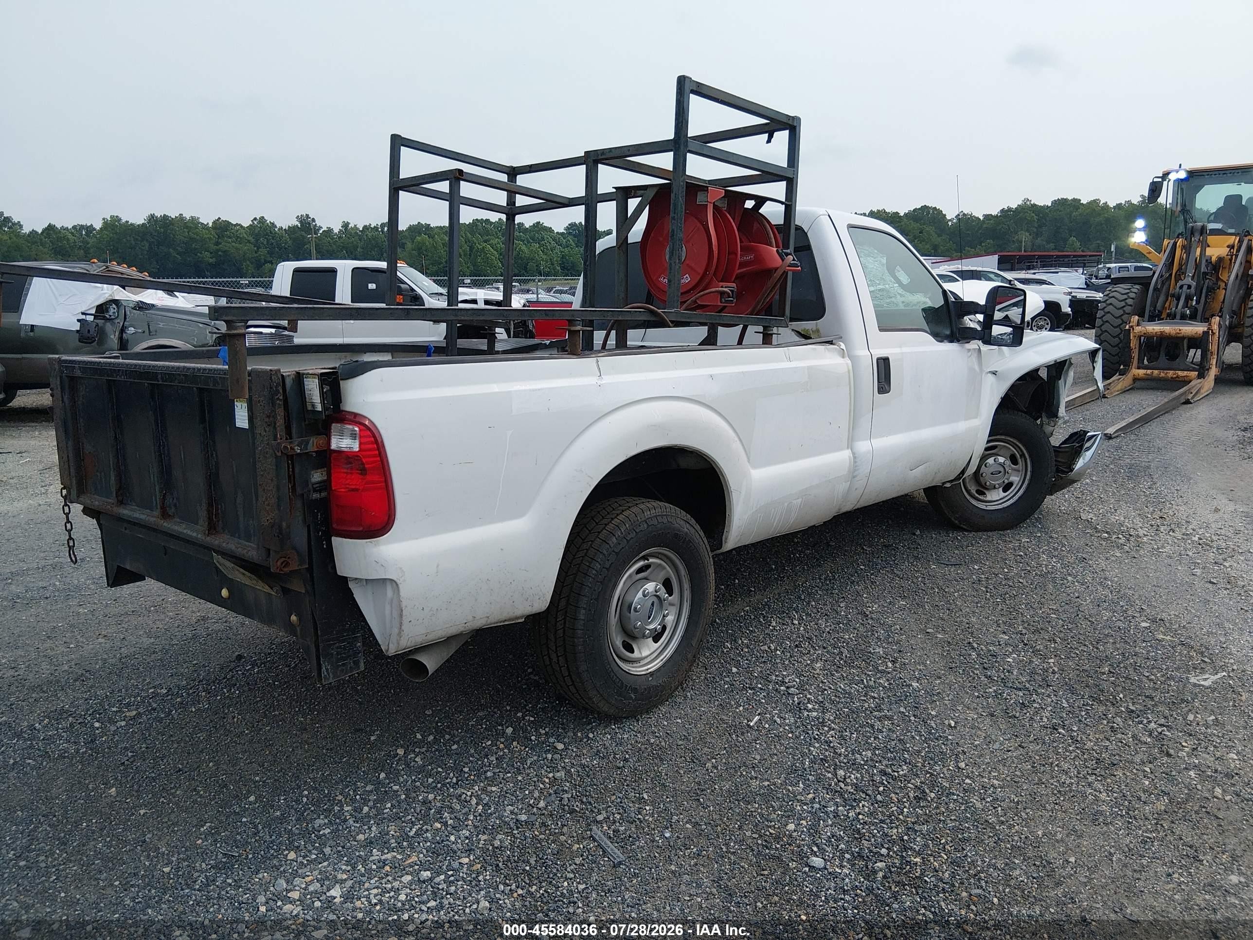 2012 Ford Super Duty F-250 Srw Xl White vin: 1FTBF2A69CEB57152