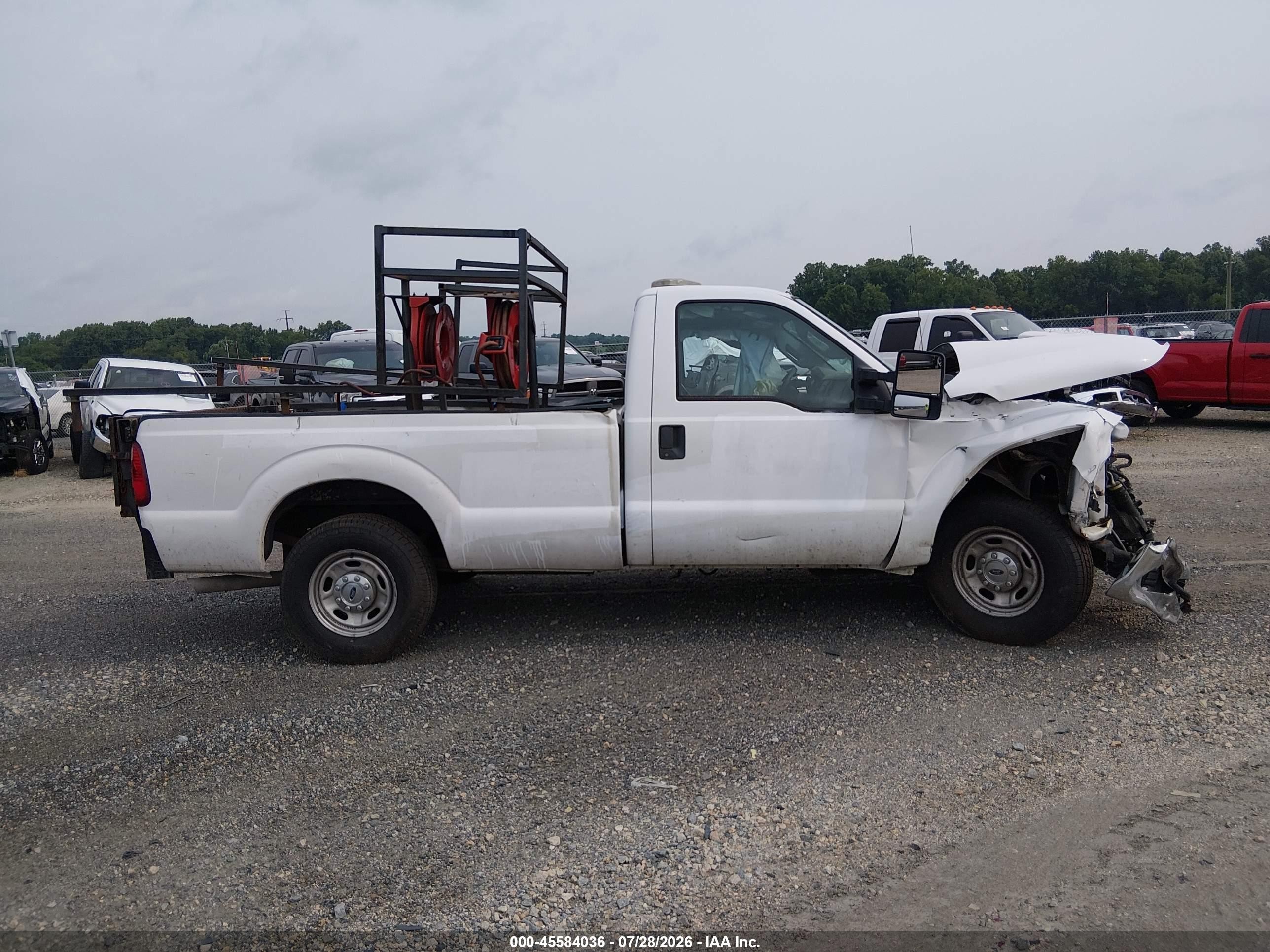 2012 Ford Super Duty F-250 Srw Xl White vin: 1FTBF2A69CEB57152