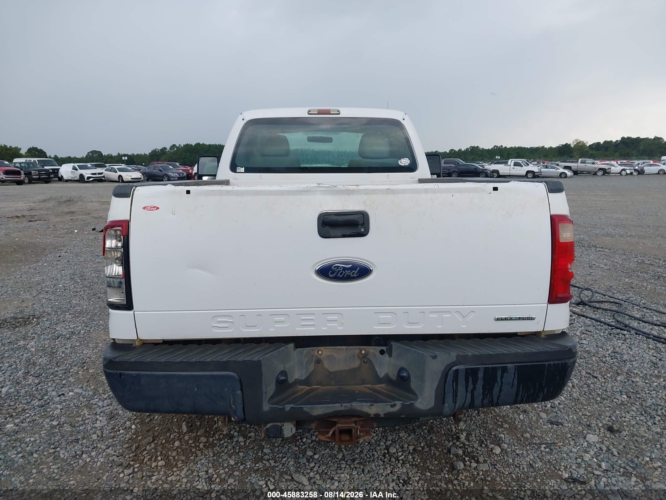 2012 Ford Super Duty F-250 Srw Xl White vin: 1FTBF2A69CED13156