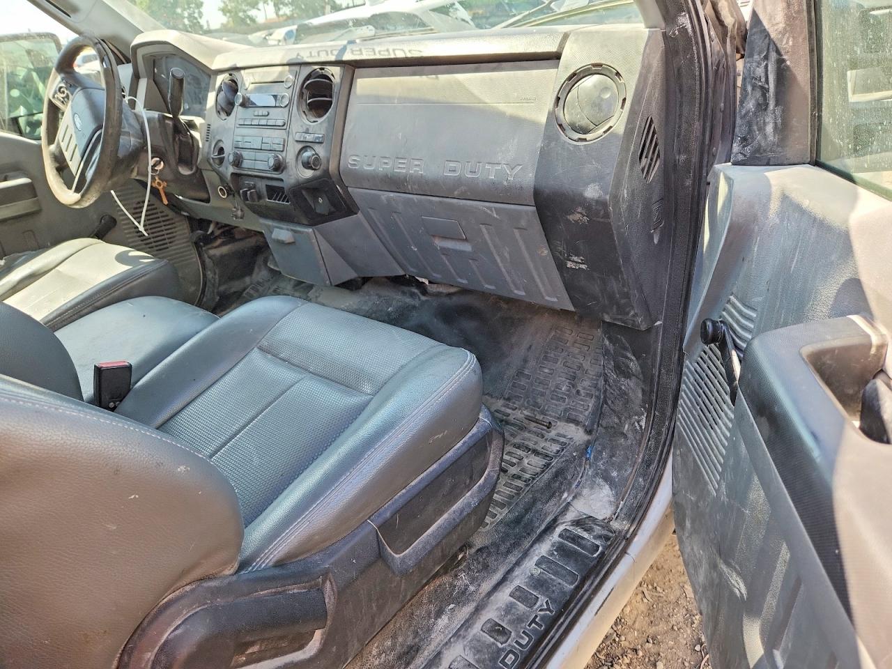 2015 Ford F250 Super Duty White vin: 1FTBF2A69FEA96776