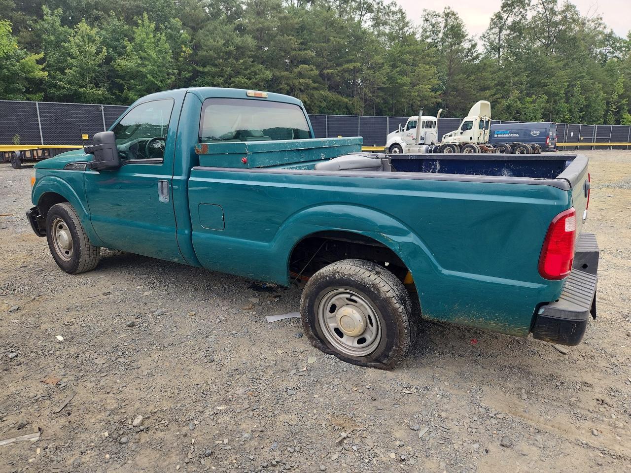 2012 Ford F250 Super Duty Turquoise vin: 1FTBF2A6XCED13344