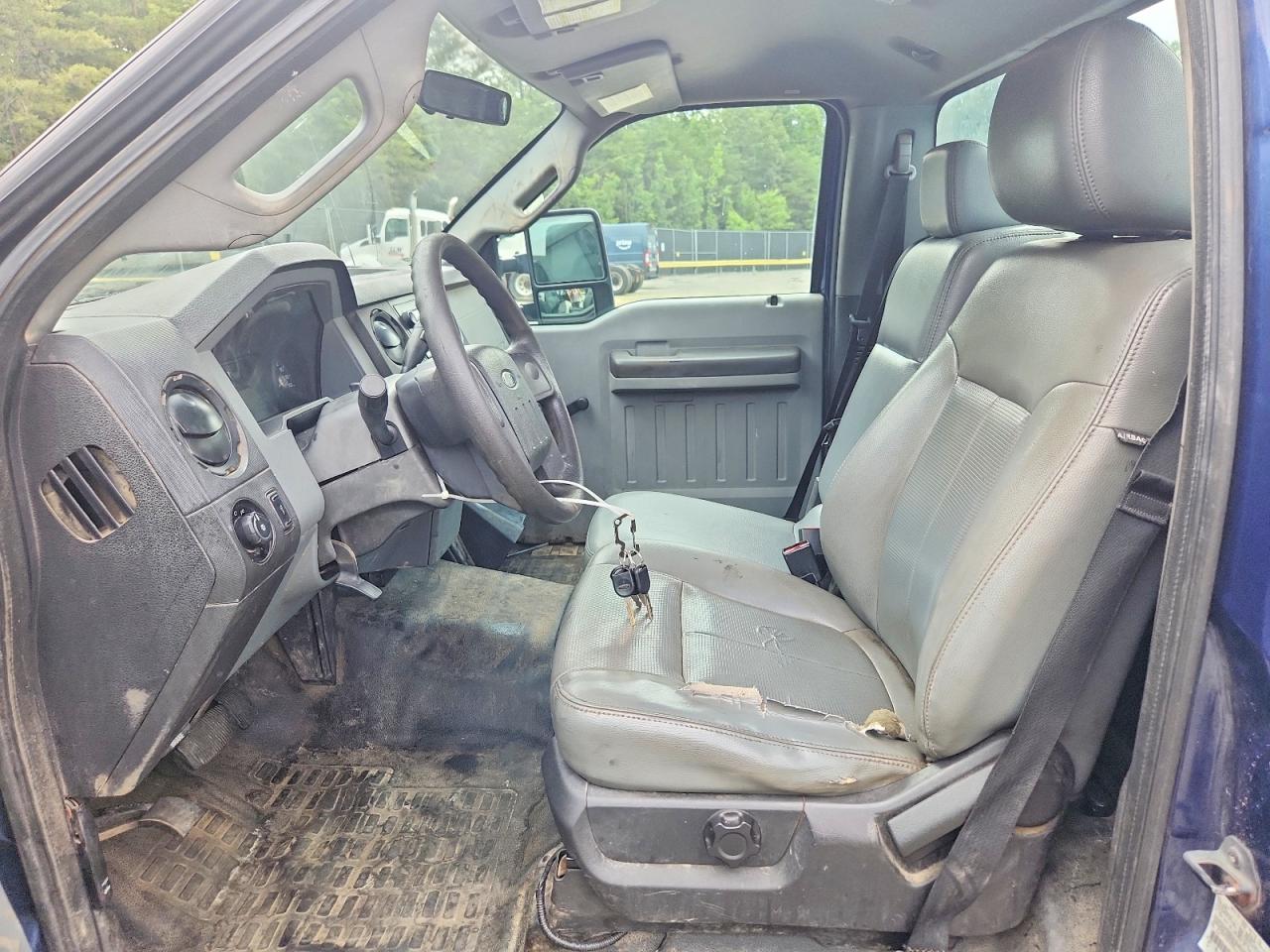 2012 Ford F250 Super Duty Turquoise vin: 1FTBF2A6XCED13344