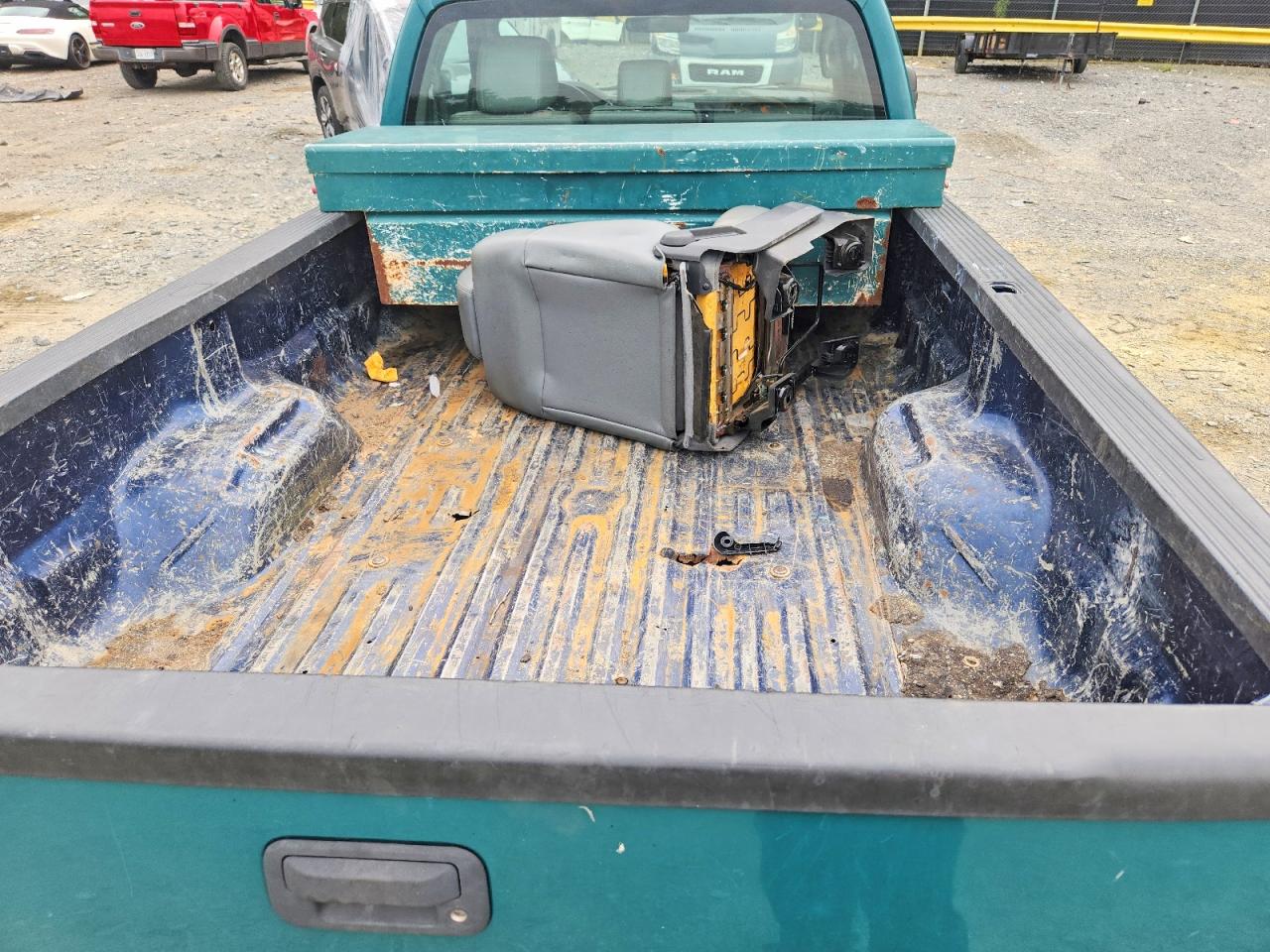 2012 Ford F250 Super Duty Turquoise vin: 1FTBF2A6XCED13344