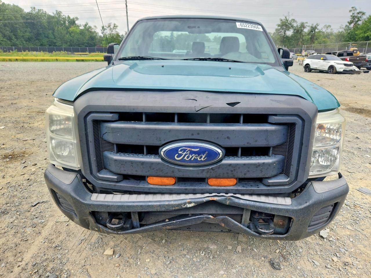 2012 Ford F250 Super Duty Turquoise vin: 1FTBF2A6XCED13344
