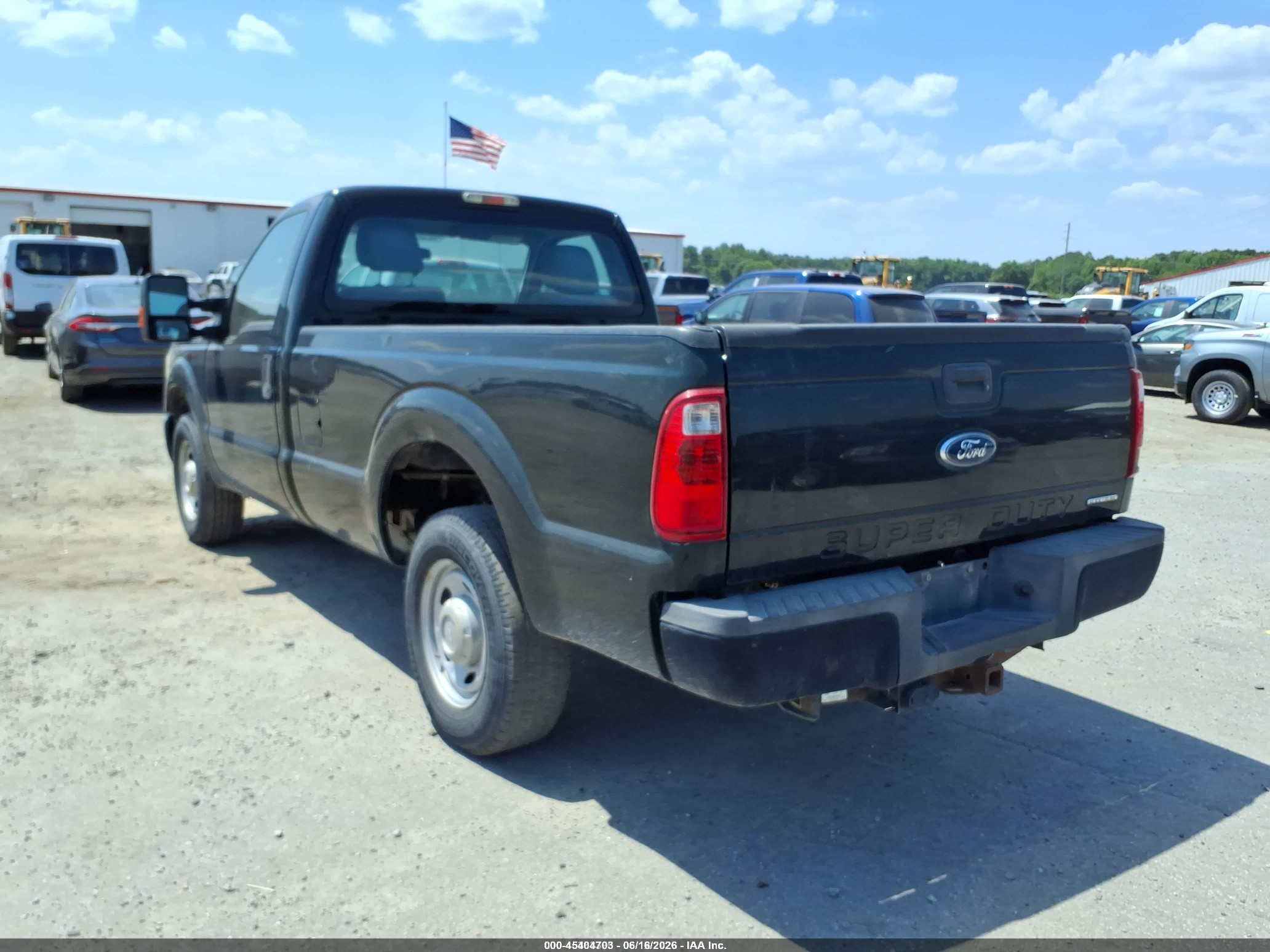 2015 Ford F-250 Xl Green vin: 1FTBF2A6XFEA24419