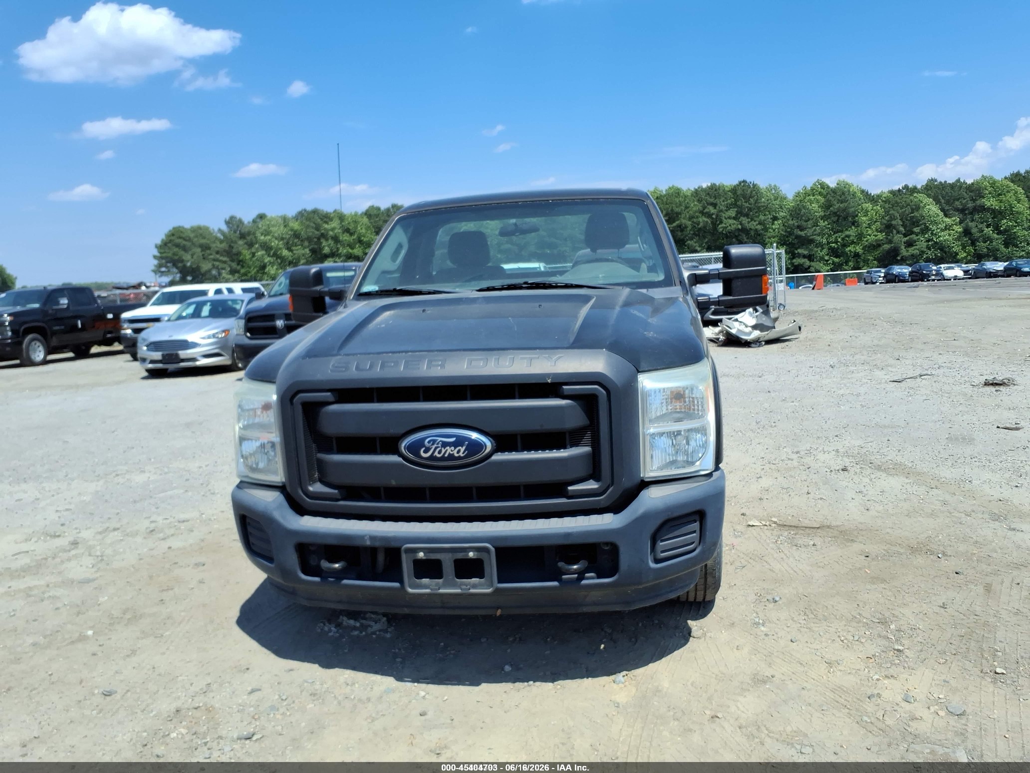 2015 Ford F-250 Xl Green vin: 1FTBF2A6XFEA24419