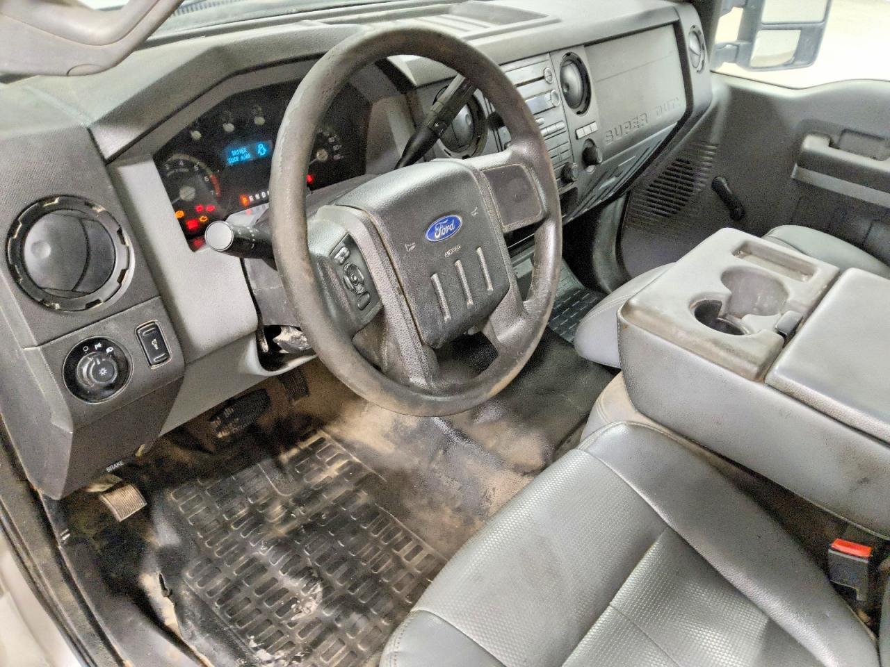 2015 Ford F250 Super Duty White vin: 1FTBF2A6XFEB63790