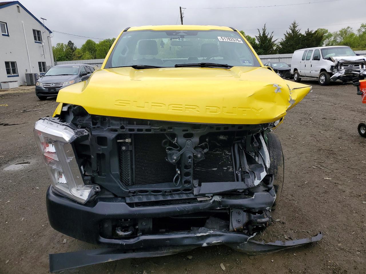 2023 Ford F250 Super Duty Yellow vin: 1FTBF2AA0PED44595