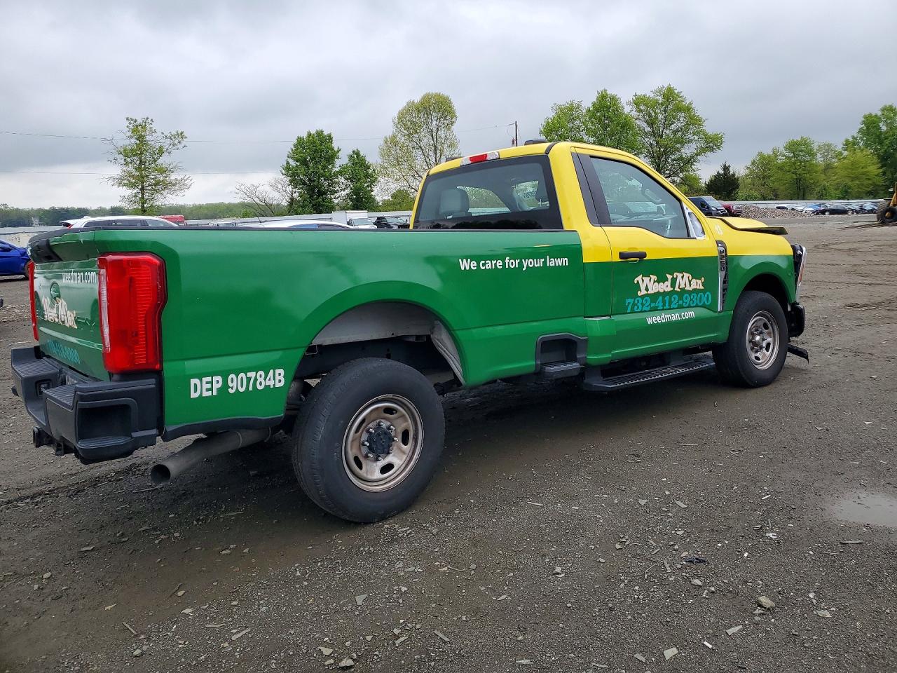 2023 Ford F250 Super Duty Yellow vin: 1FTBF2AA0PED44595