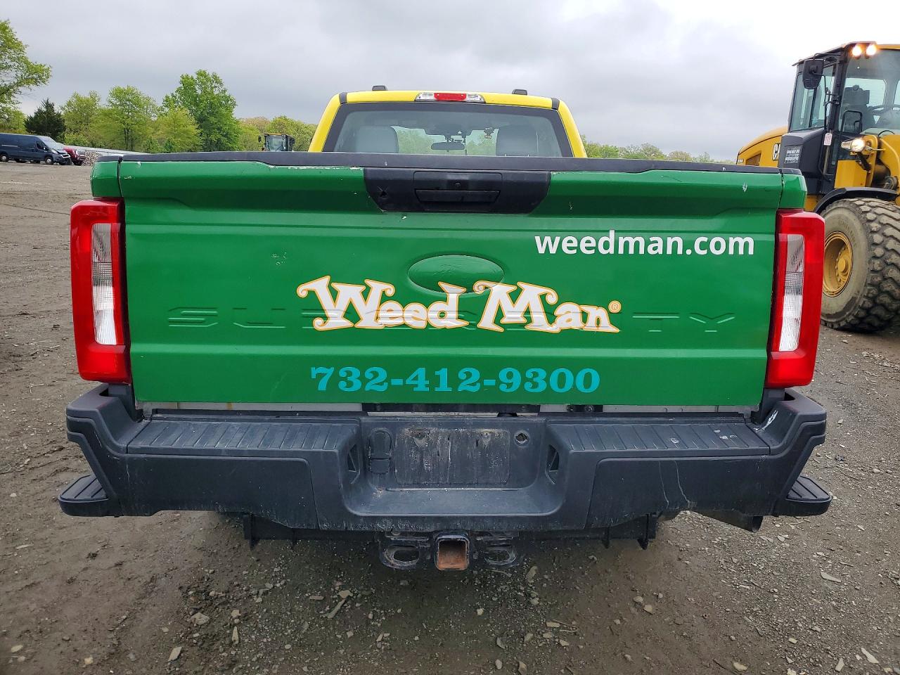 2023 Ford F250 Super Duty Yellow vin: 1FTBF2AA0PED44595