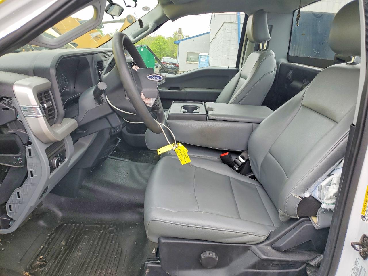 2023 Ford F250 Super Duty Yellow vin: 1FTBF2AA0PED44595