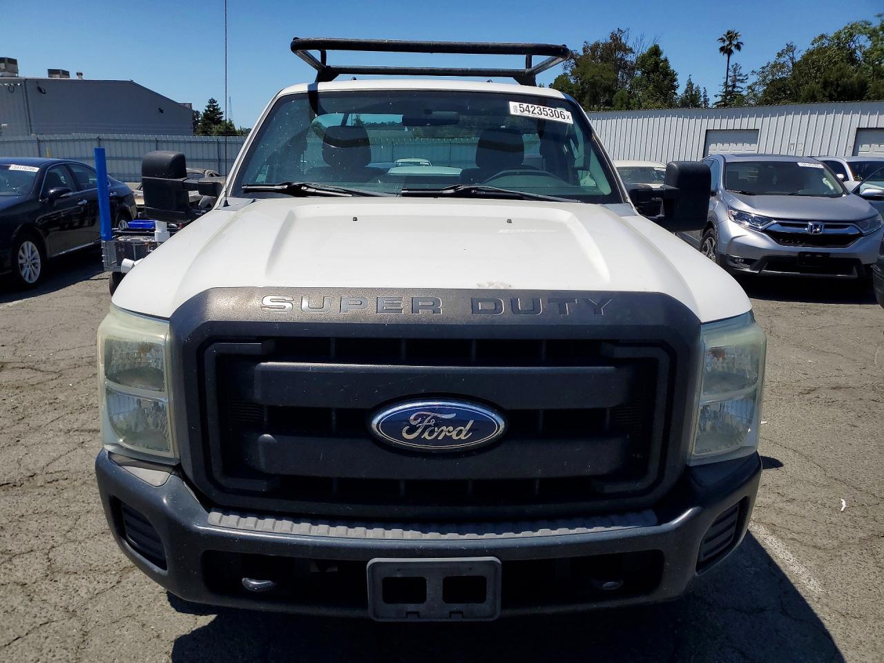 2011 Ford F-250 Super Duty Белый vin: 1FTBF2AT3BEB14494