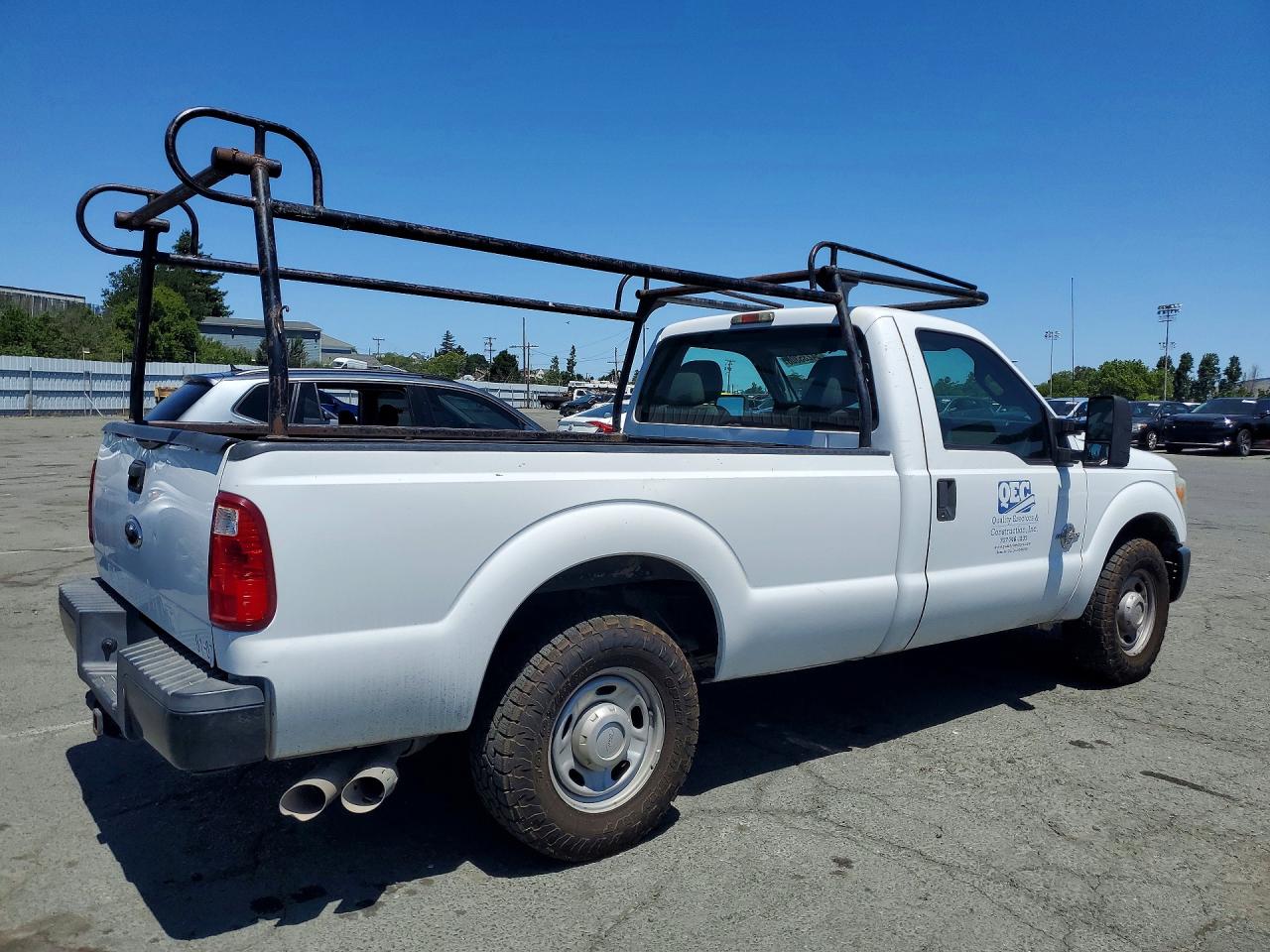 2011 Ford F-250 Super Duty Белый vin: 1FTBF2AT3BEB14494