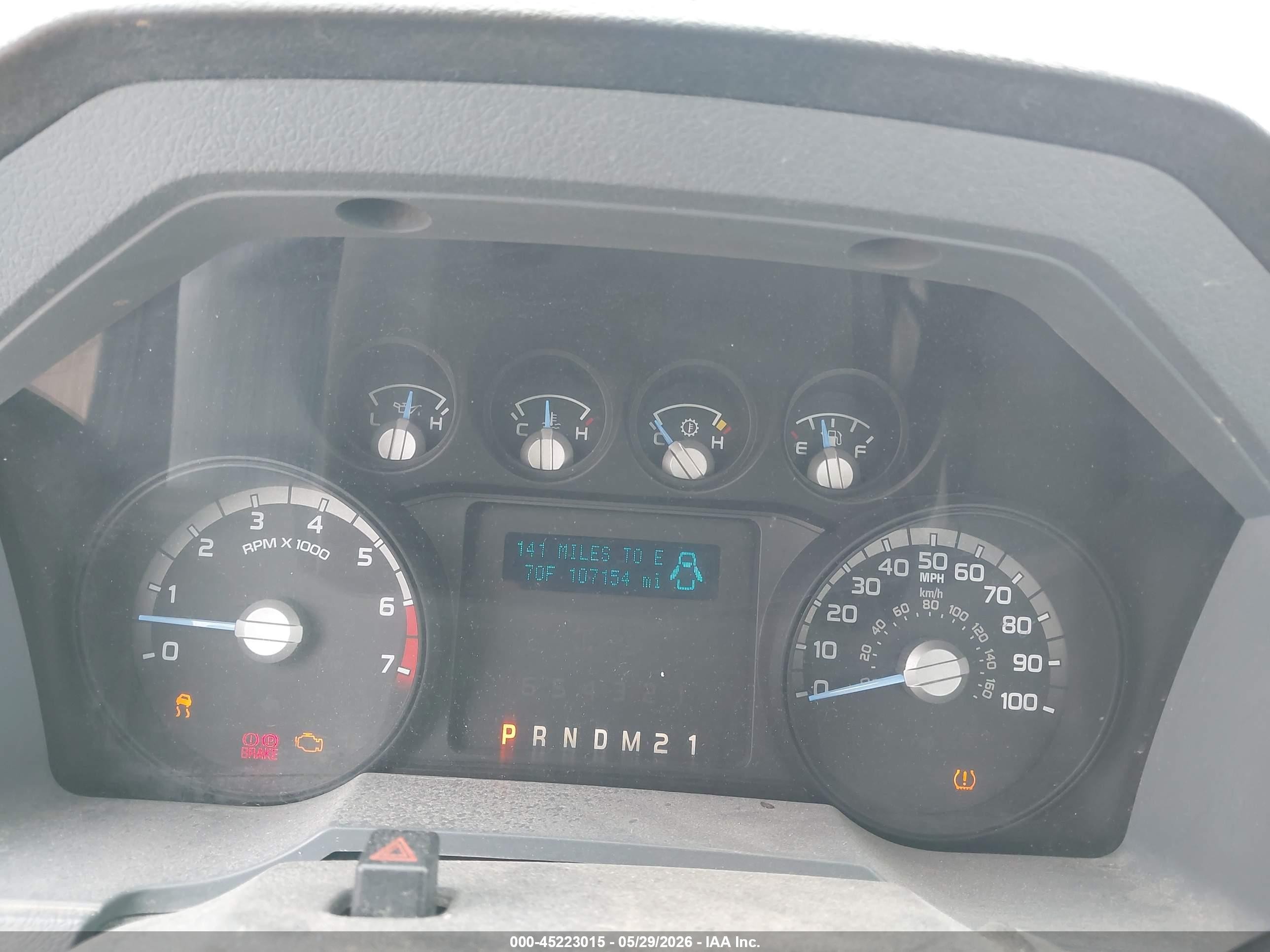 2013 Ford F-250 Xl White vin: 1FTBF2B60DEA09469