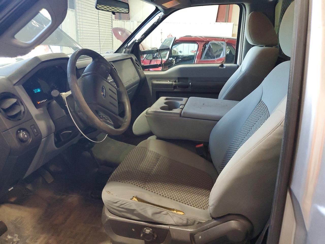 2015 Ford F250 Super Duty Gray vin: 1FTBF2B60FEB38346