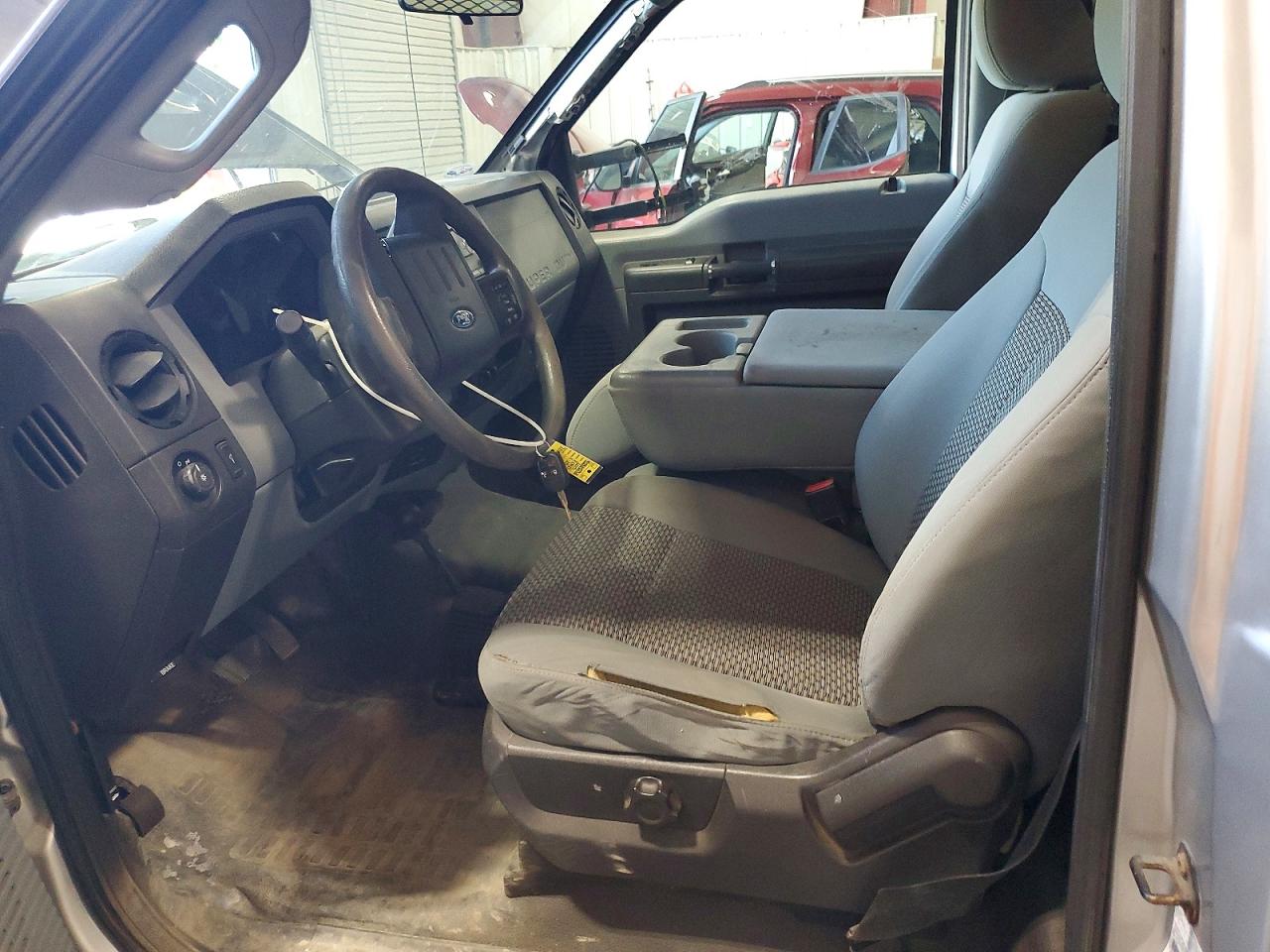 2015 Ford F250 Super Duty Gray vin: 1FTBF2B60FEB38346