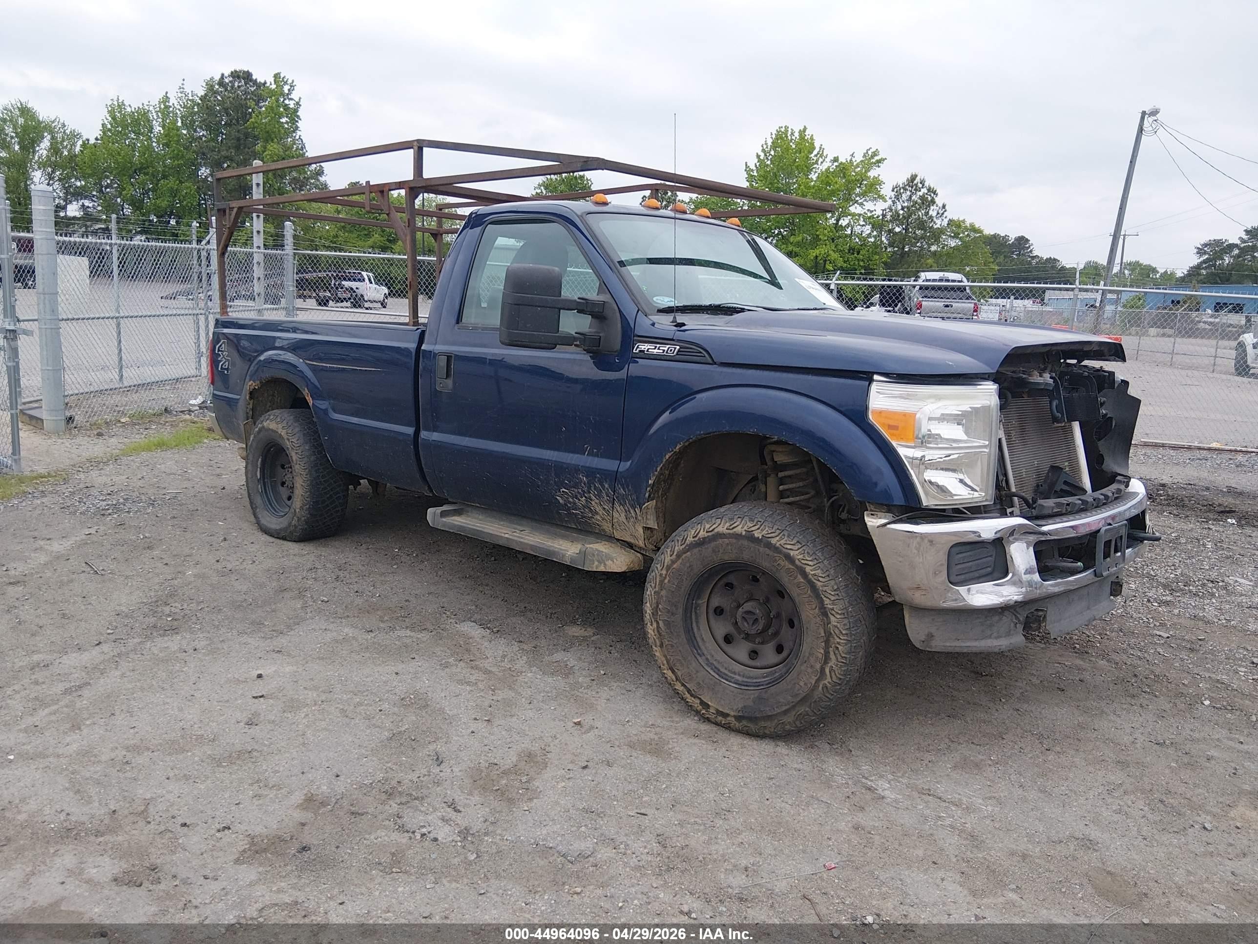 2012 Ford F-250 Xl Dark Blue vin: 1FTBF2B62CEB14528