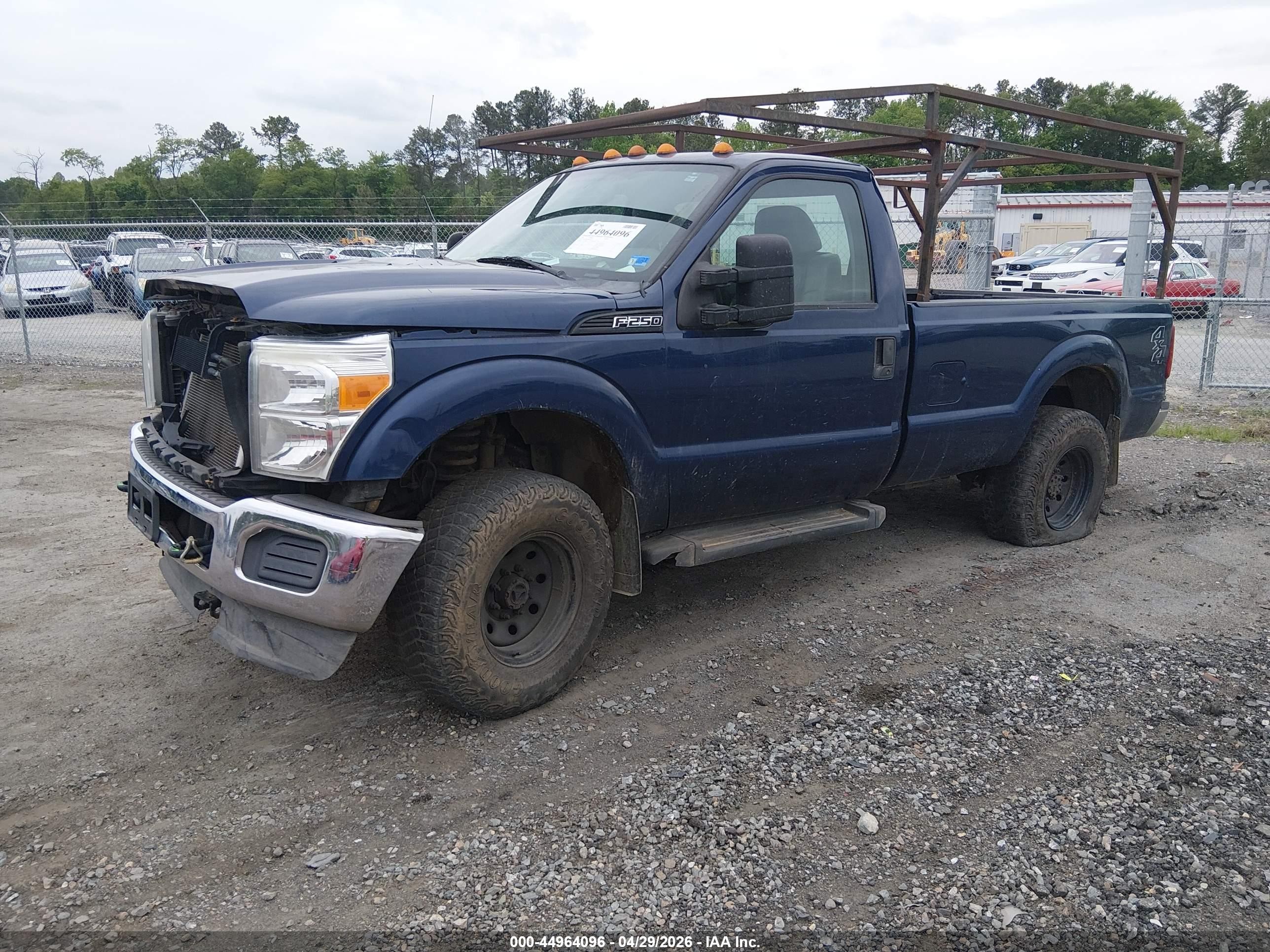 2012 Ford F-250 Xl Dark Blue vin: 1FTBF2B62CEB14528