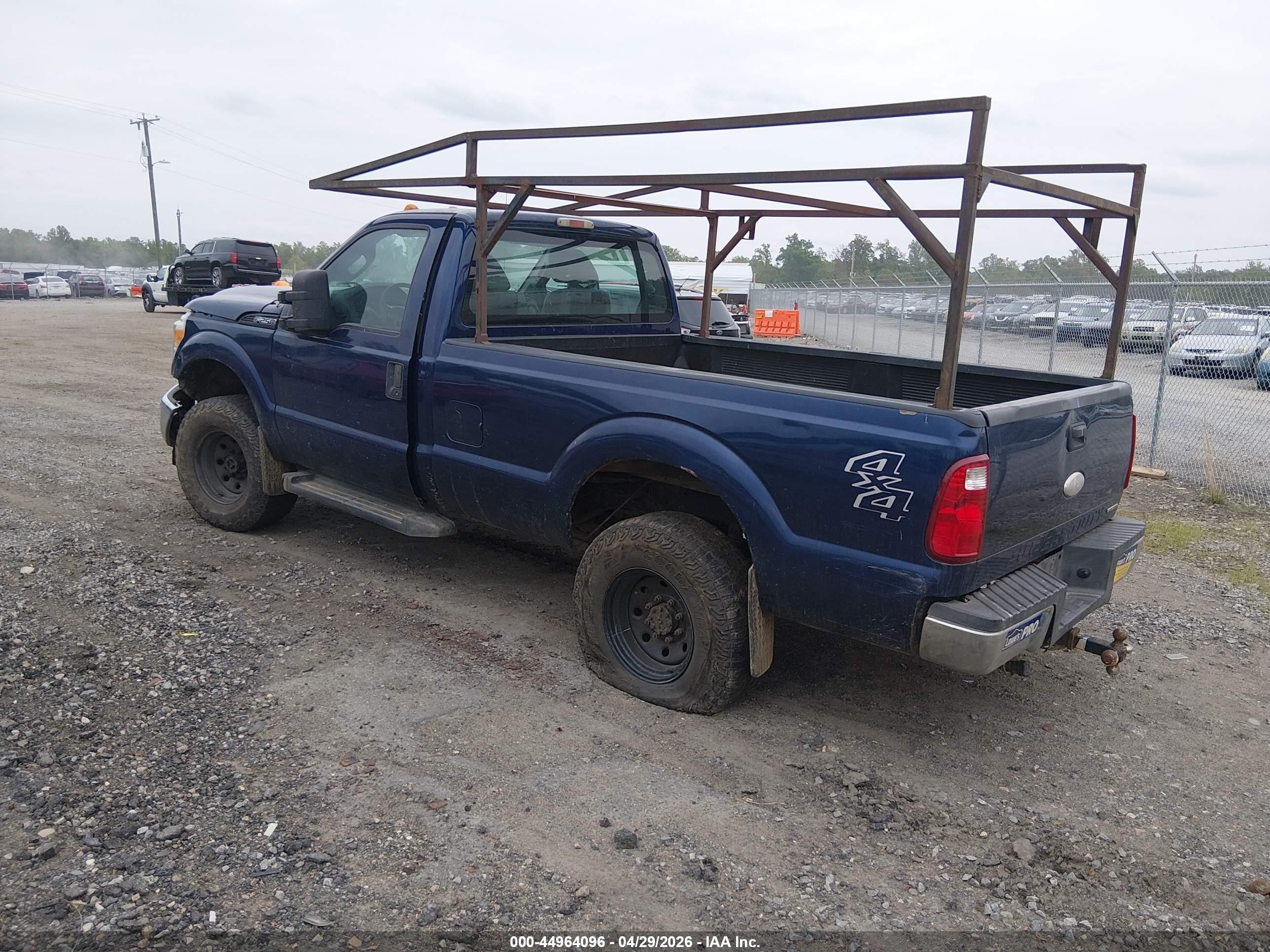 2012 Ford F-250 Xl Dark Blue vin: 1FTBF2B62CEB14528
