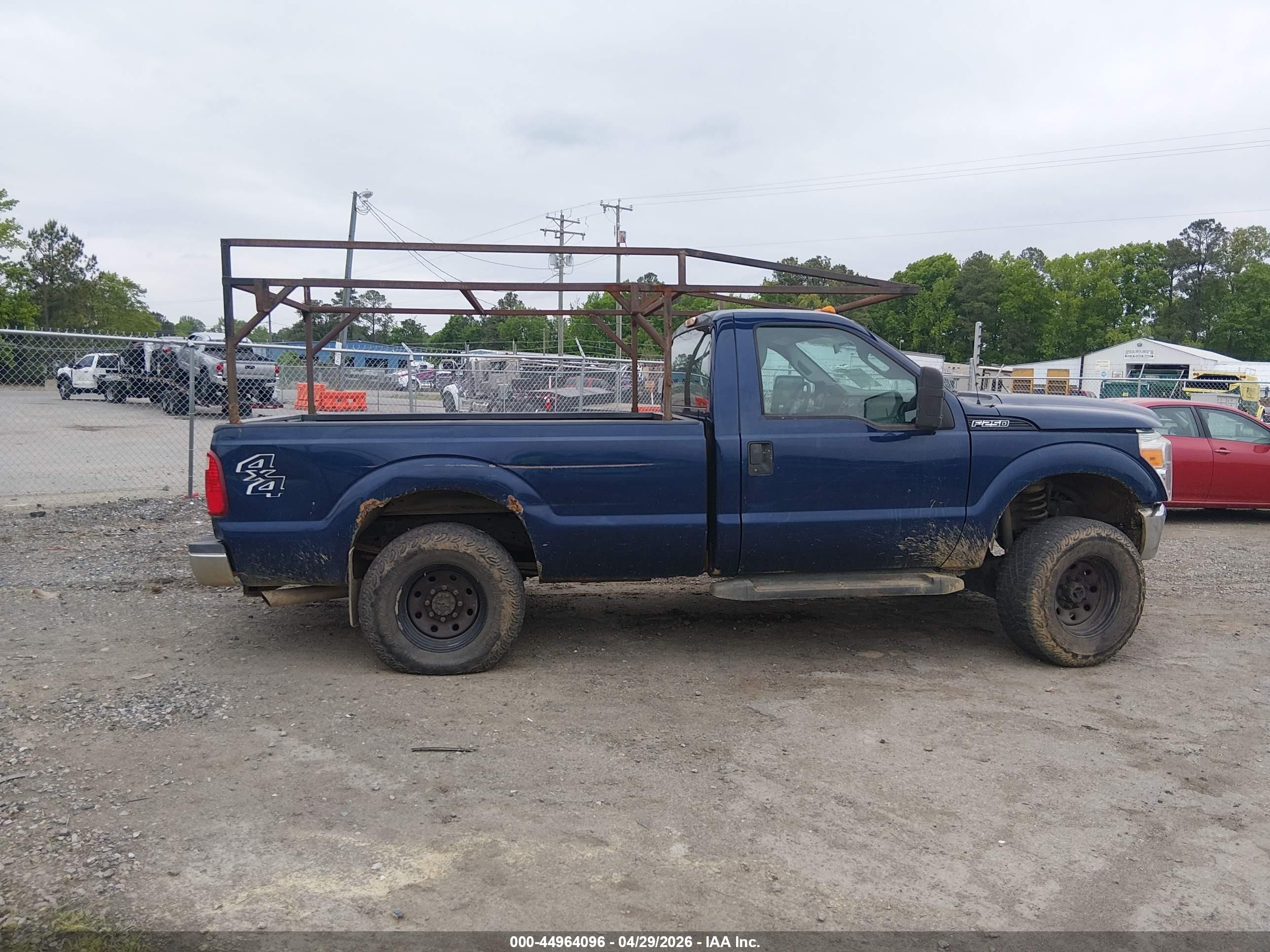 2012 Ford F-250 Xl Dark Blue vin: 1FTBF2B62CEB14528