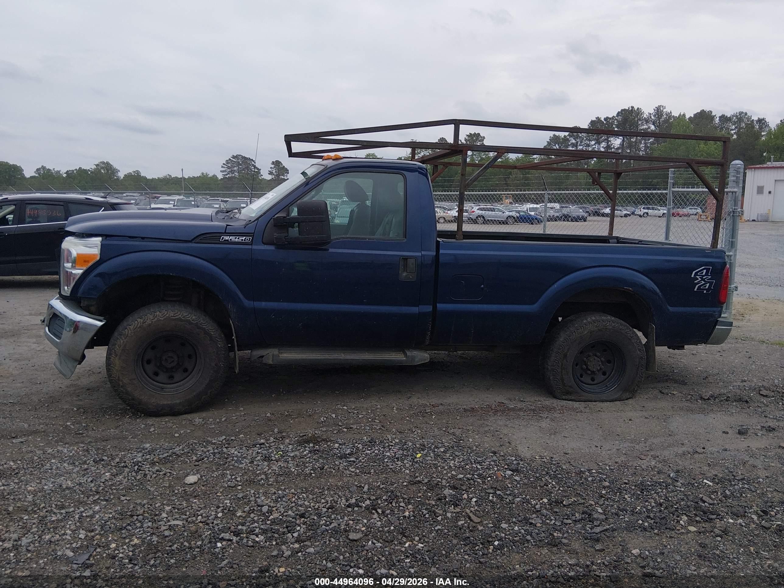 2012 Ford F-250 Xl Dark Blue vin: 1FTBF2B62CEB14528