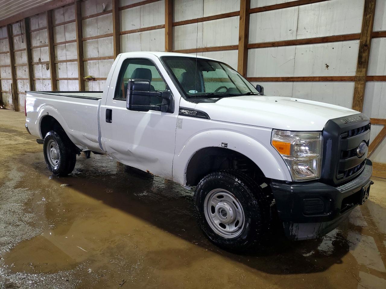 2013 Ford F250 Cng 4x4 Белый vin: 1FTBF2B63DEB82399