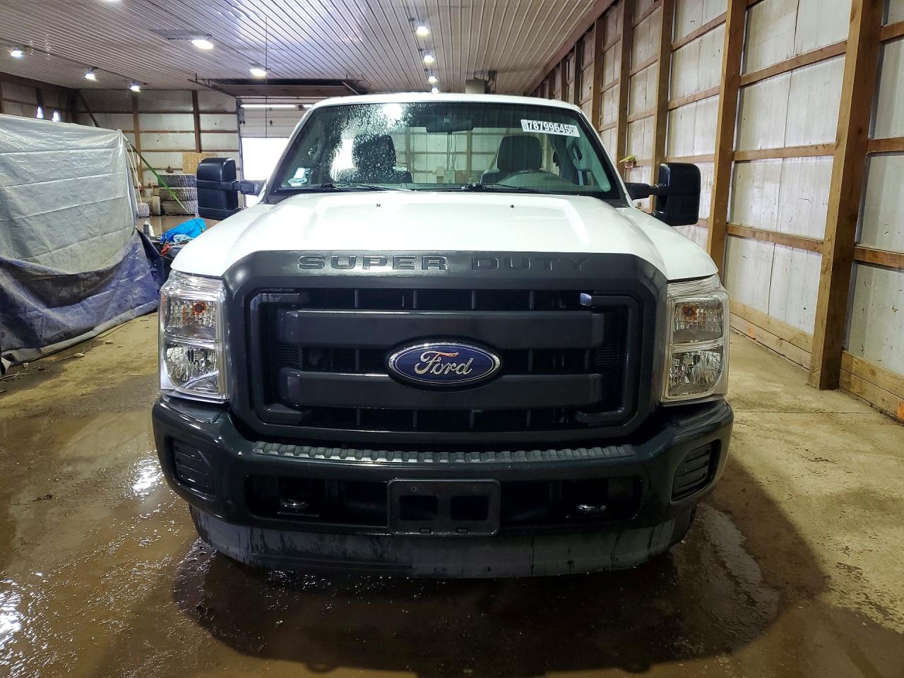 2013 Ford F250 Cng 4x4 Белый vin: 1FTBF2B63DEB82399