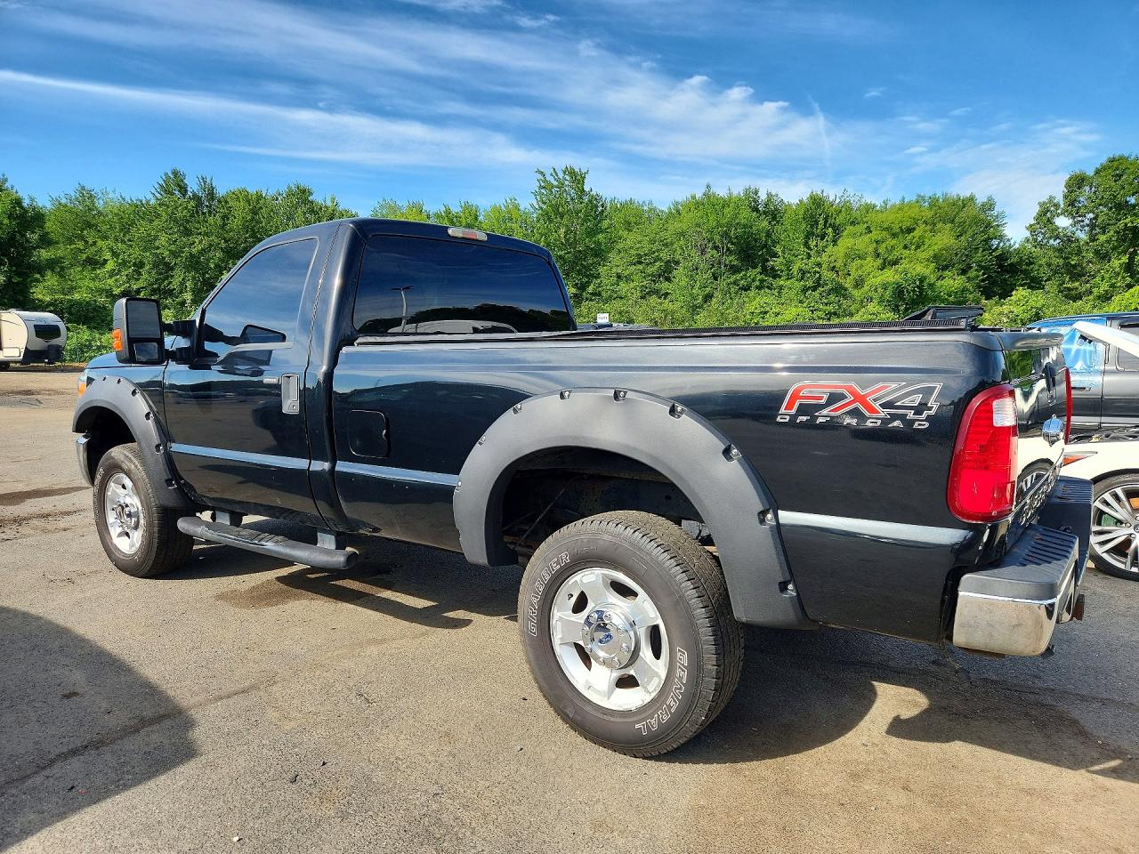 2015 Ford F250 Super Duty Black vin: 1FTBF2B63FEB34405