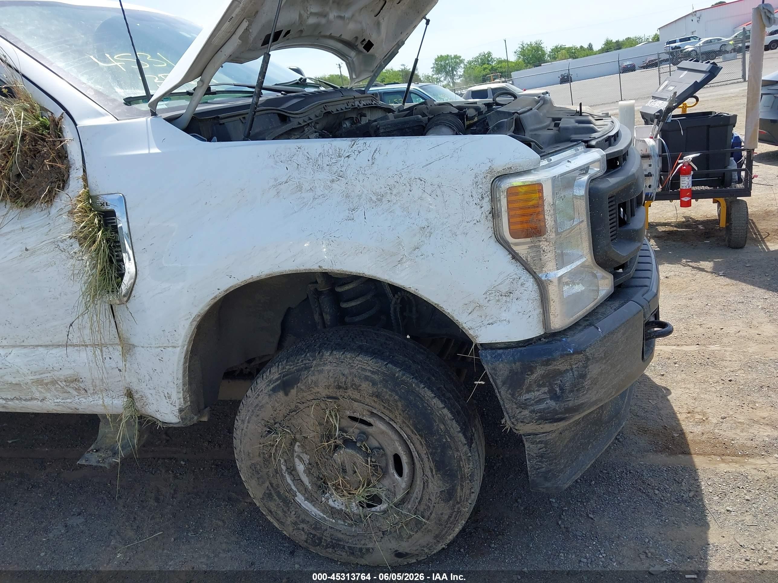 2022 Ford F-250 Xl White vin: 1FTBF2B63NEC57944
