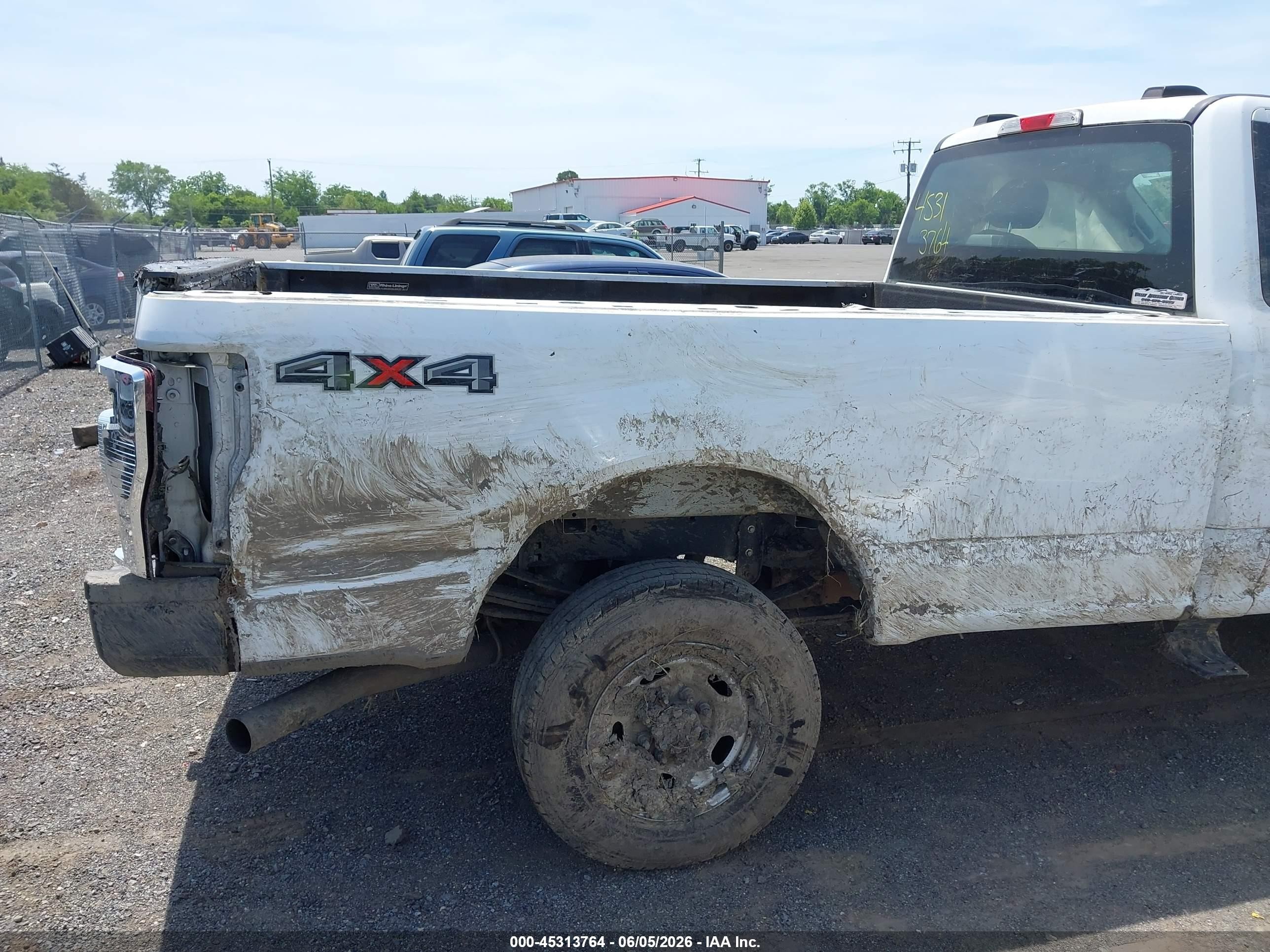 2022 Ford F-250 Xl White vin: 1FTBF2B63NEC57944