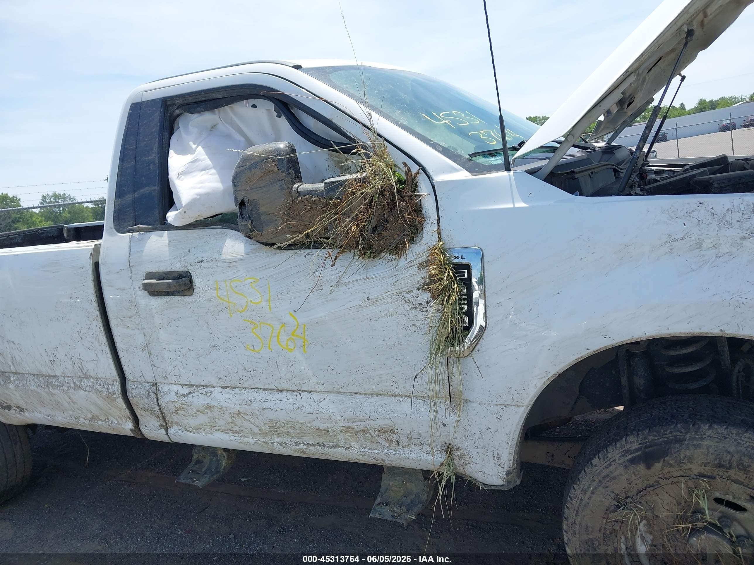 2022 Ford F-250 Xl White vin: 1FTBF2B63NEC57944