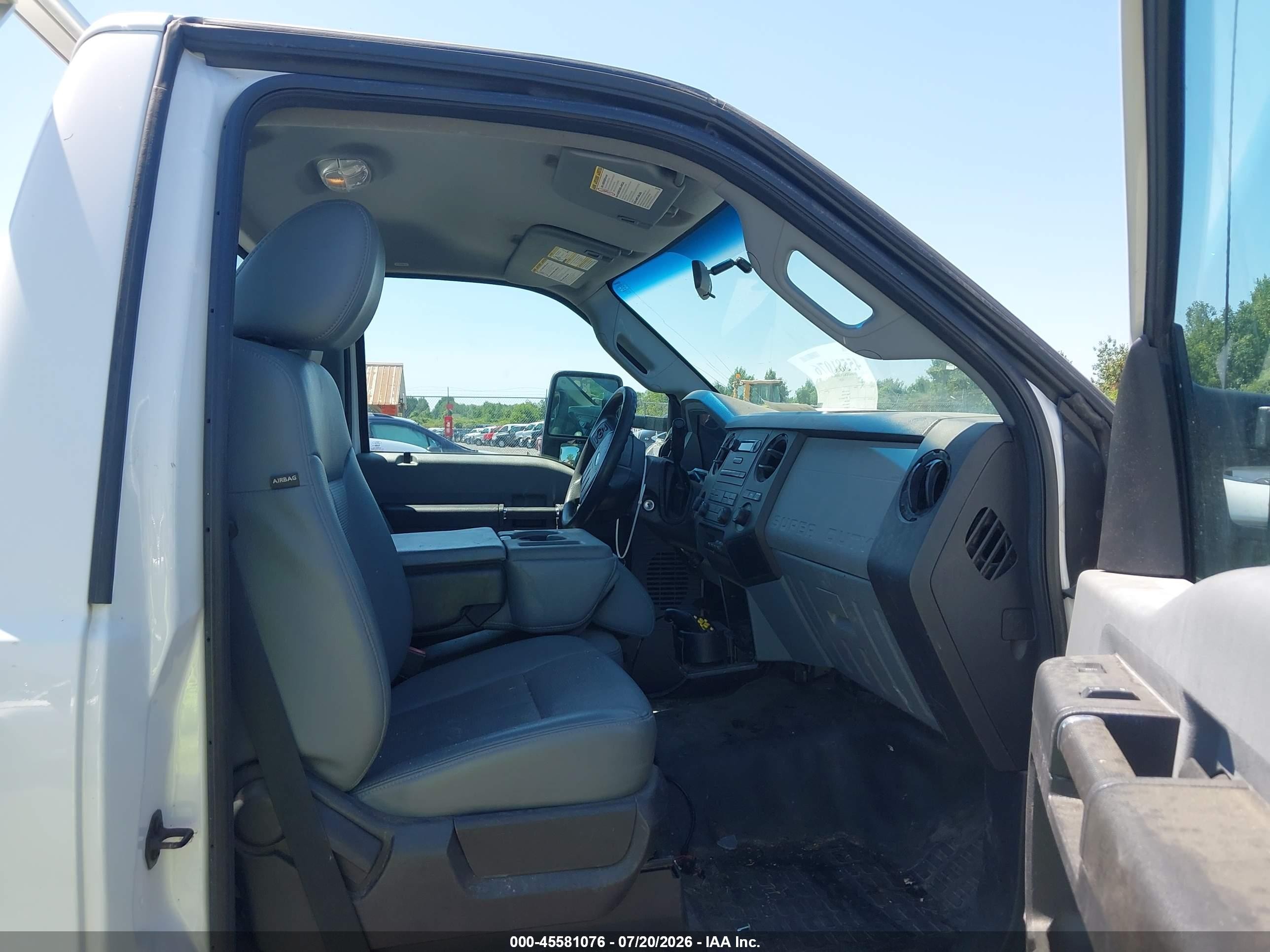 2015 Ford F-250 Xl White vin: 1FTBF2B66FED57473