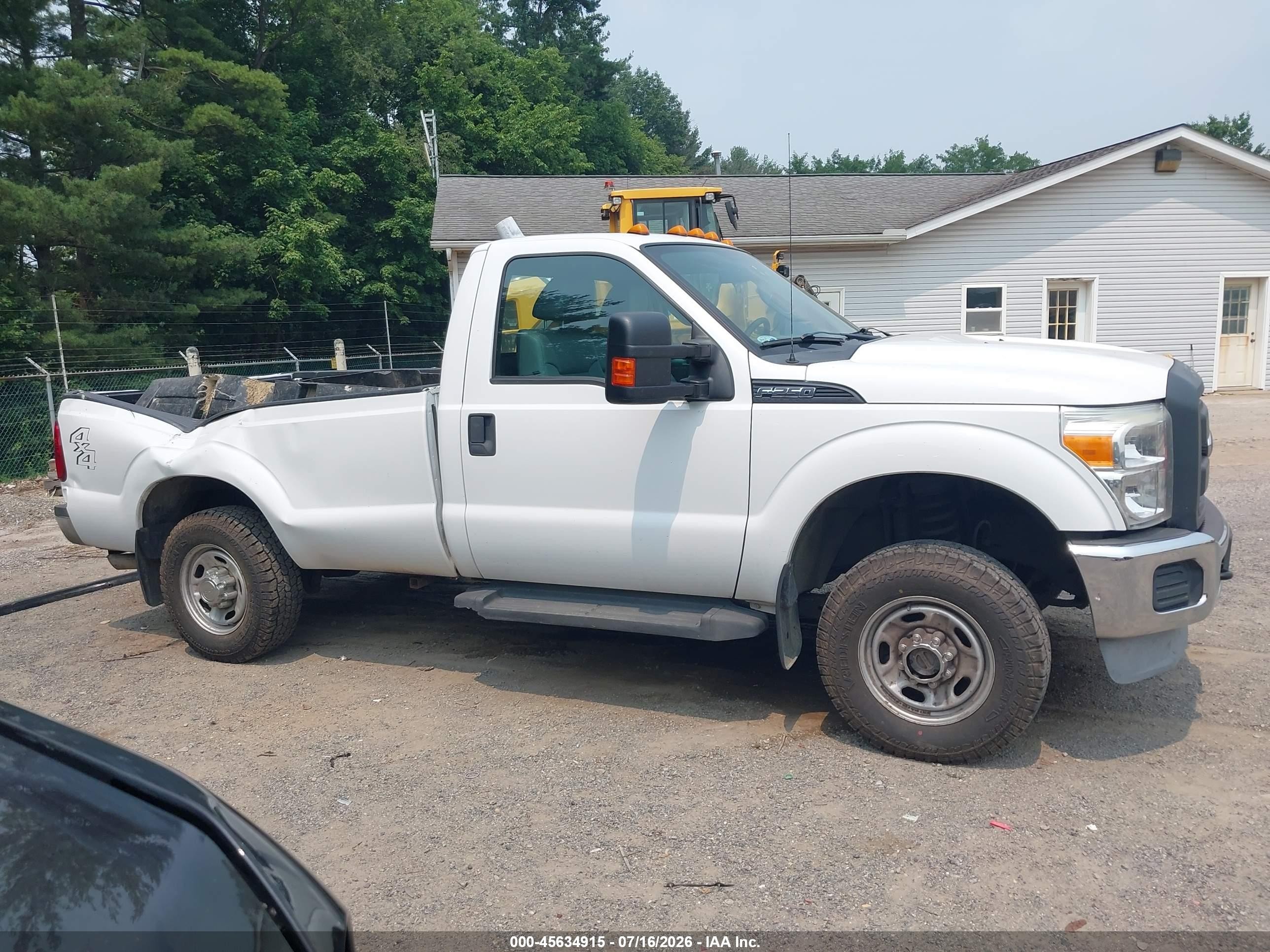 2013 Ford Super Duty F-250 Srw Xl/xlt Белый vin: 1FTBF2B67DEA78031