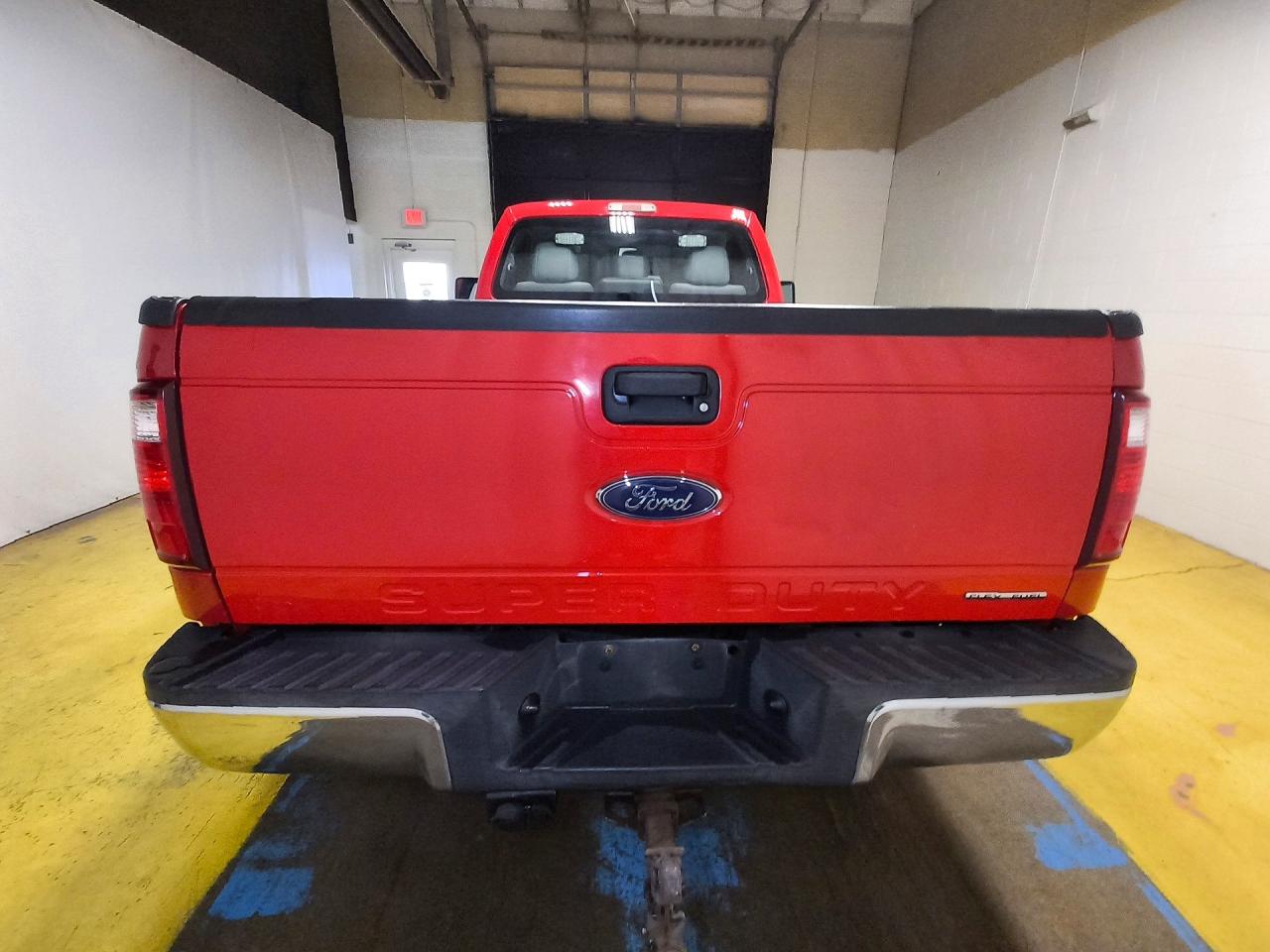 2015 Ford F250 Super Duty Red vin: 1FTBF2B67FEC41862
