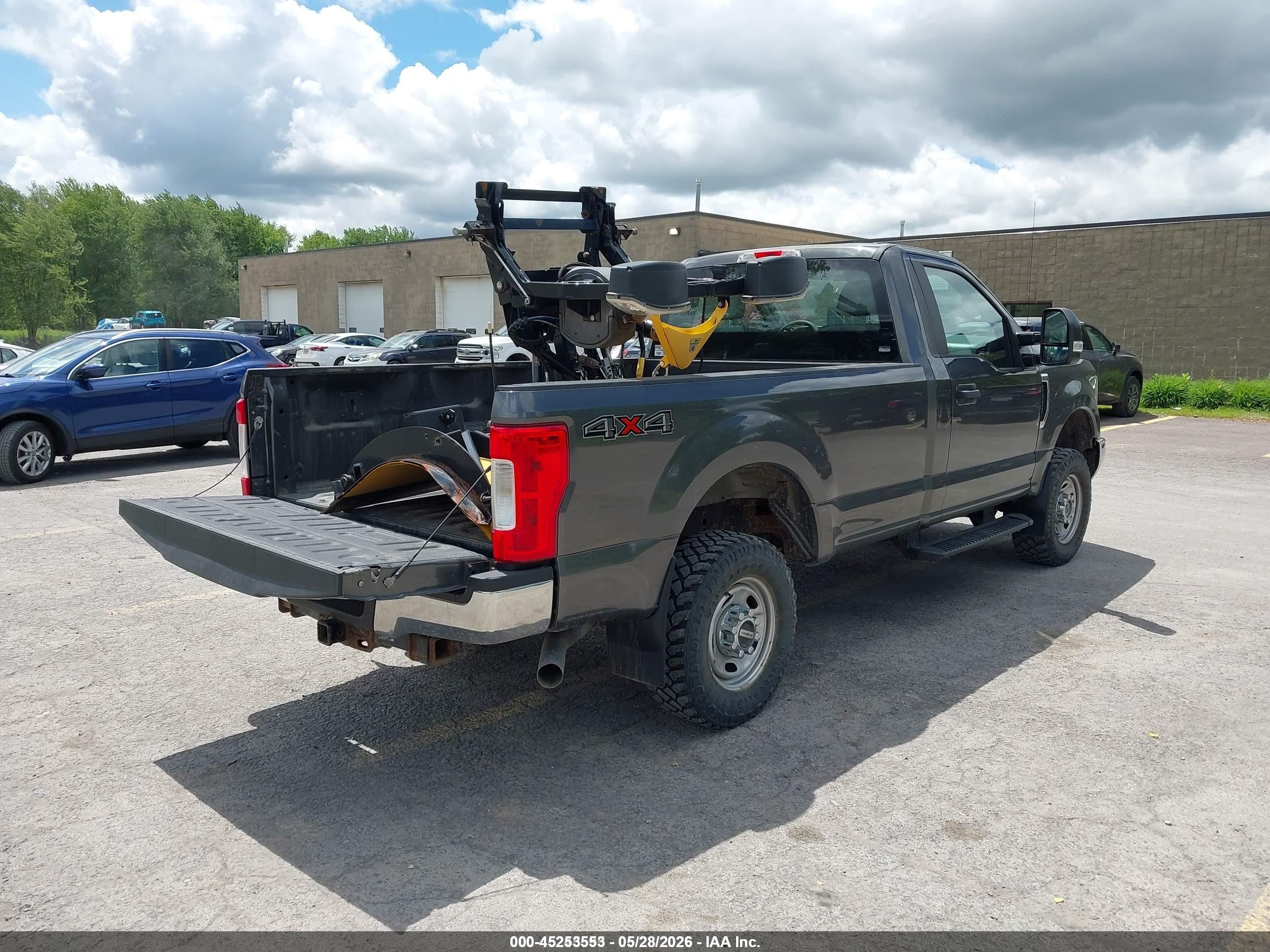 2019 Ford F-250 Xl Gray vin: 1FTBF2B67KED43740