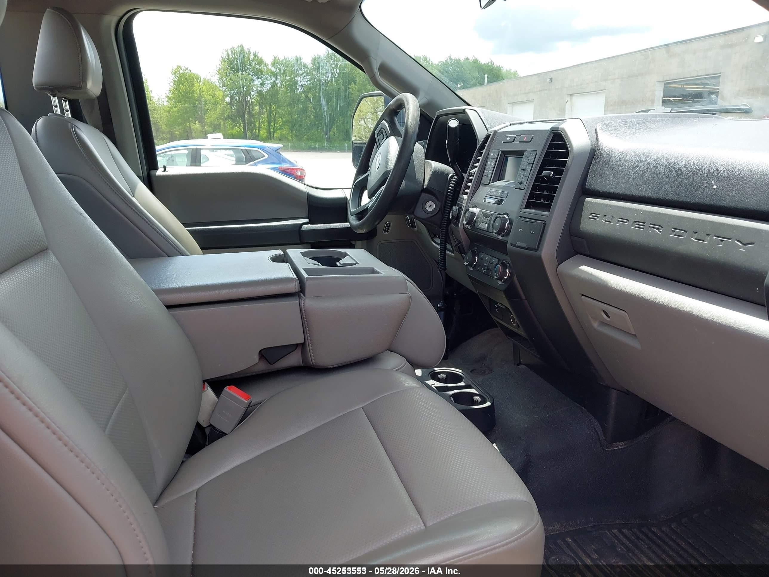 2019 Ford F-250 Xl Gray vin: 1FTBF2B67KED43740