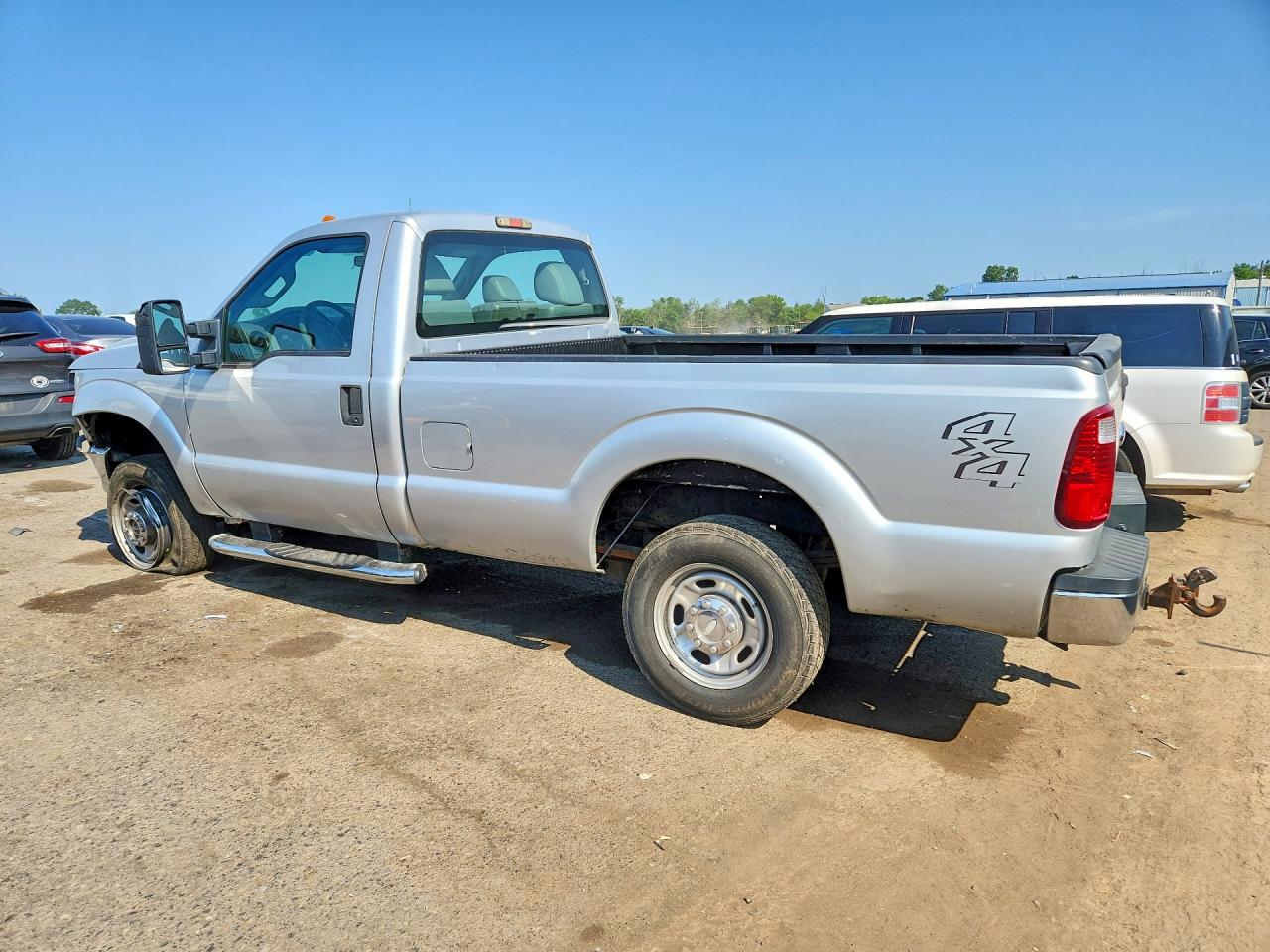 2011 Ford F250 Super Duty Silver vin: 1FTBF2B68BEB17240