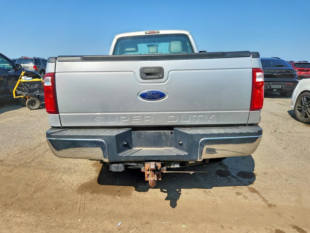 2011 Ford F250 Super Duty Silver vin: 1FTBF2B68BEB17240