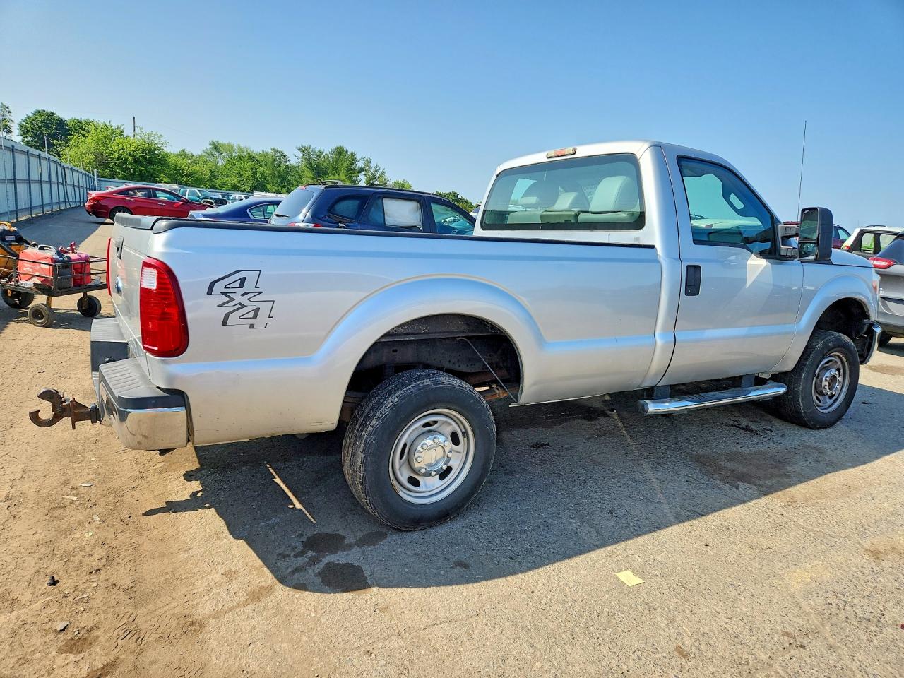2011 Ford F250 Super Duty Silver vin: 1FTBF2B68BEB17240