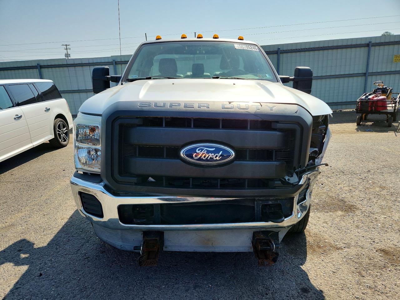 2011 Ford F250 Super Duty Silver vin: 1FTBF2B68BEB17240