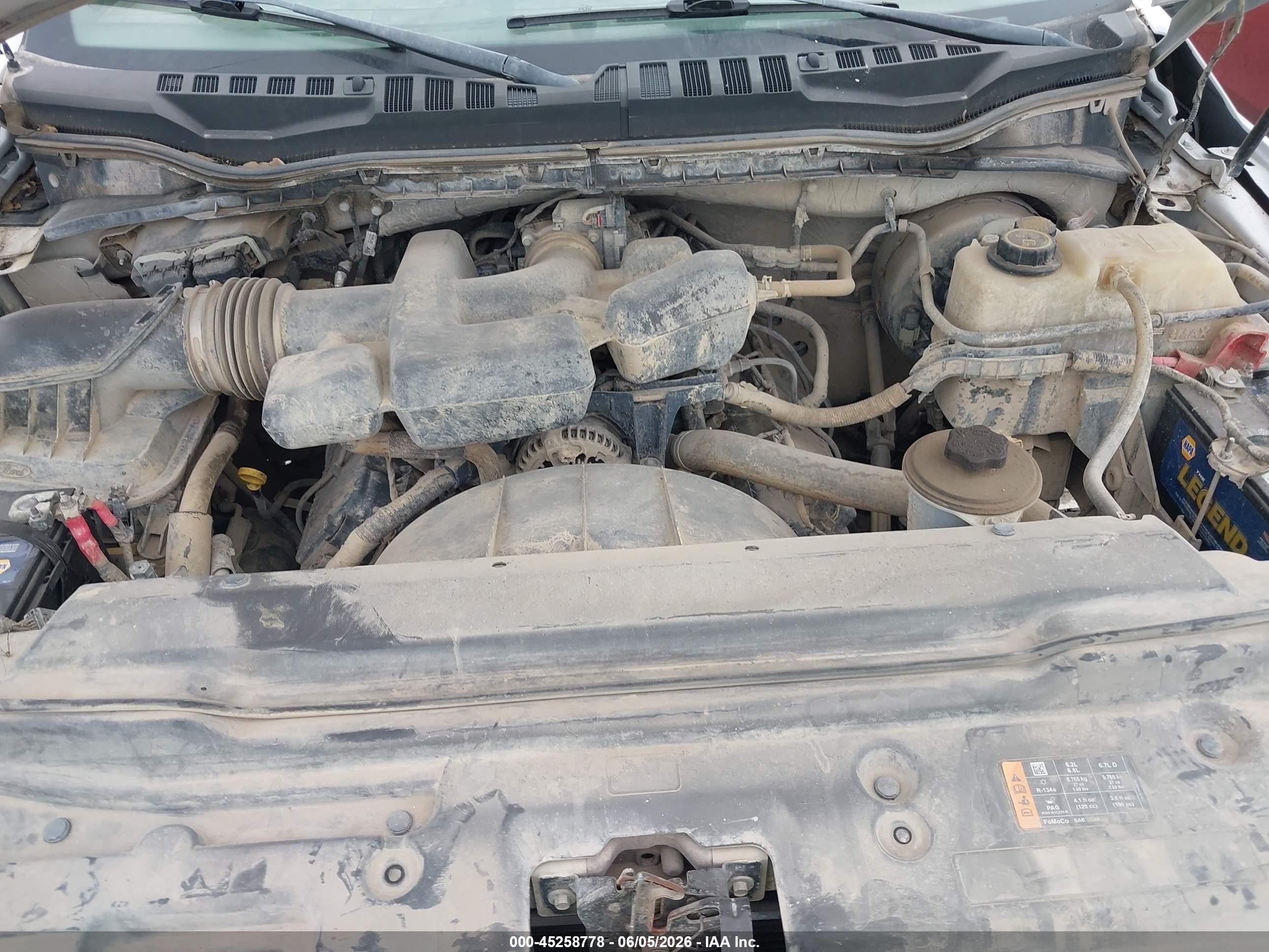 2019 Ford F-250 Xl White vin: 1FTBF2B68KED79629
