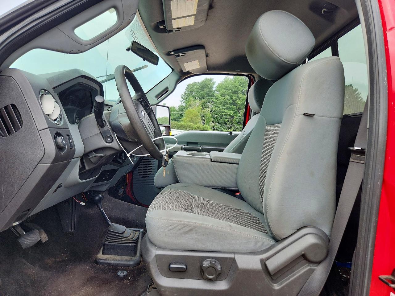 2012 Ford F250 Super Duty Red vin: 1FTBF2B6XCEA52778