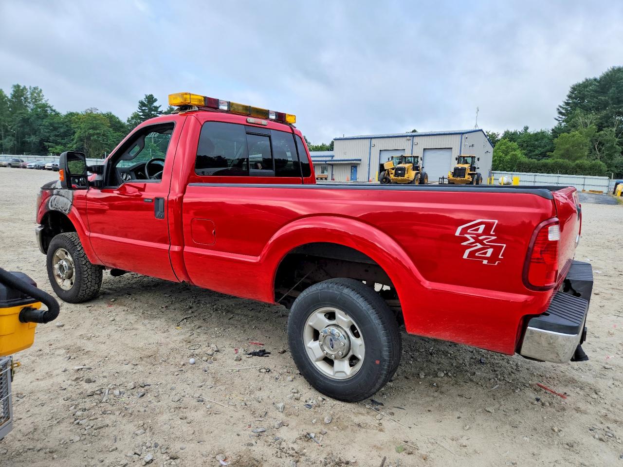 2012 Ford F250 Super Duty Red vin: 1FTBF2B6XCEA52778
