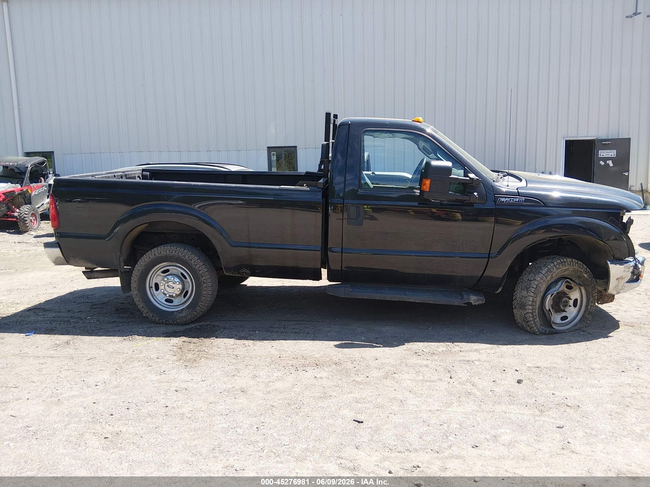2015 Ford F-250 Xl Black vin: 1FTBF2B6XFEB25667