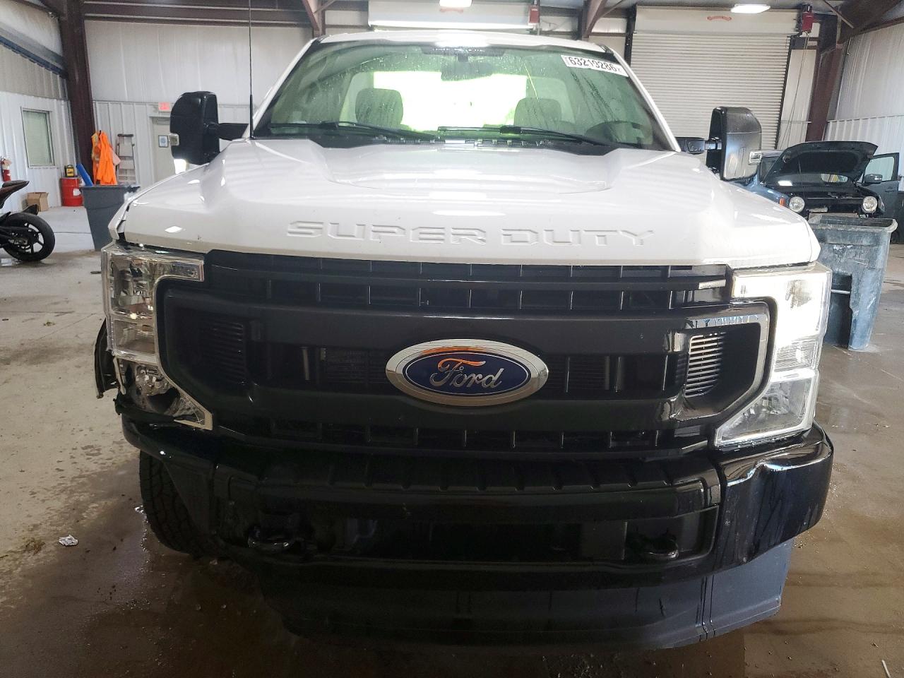 2022 Ford F250 Super Duty White vin: 1FTBF2B6XNED58107
