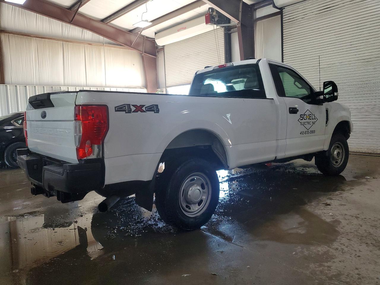 2022 Ford F250 Super Duty White vin: 1FTBF2B6XNED58107