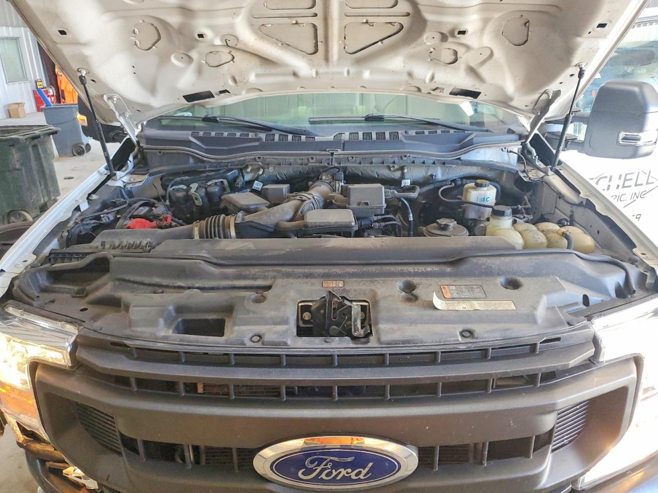 2022 Ford F250 Super Duty White vin: 1FTBF2B6XNED58107