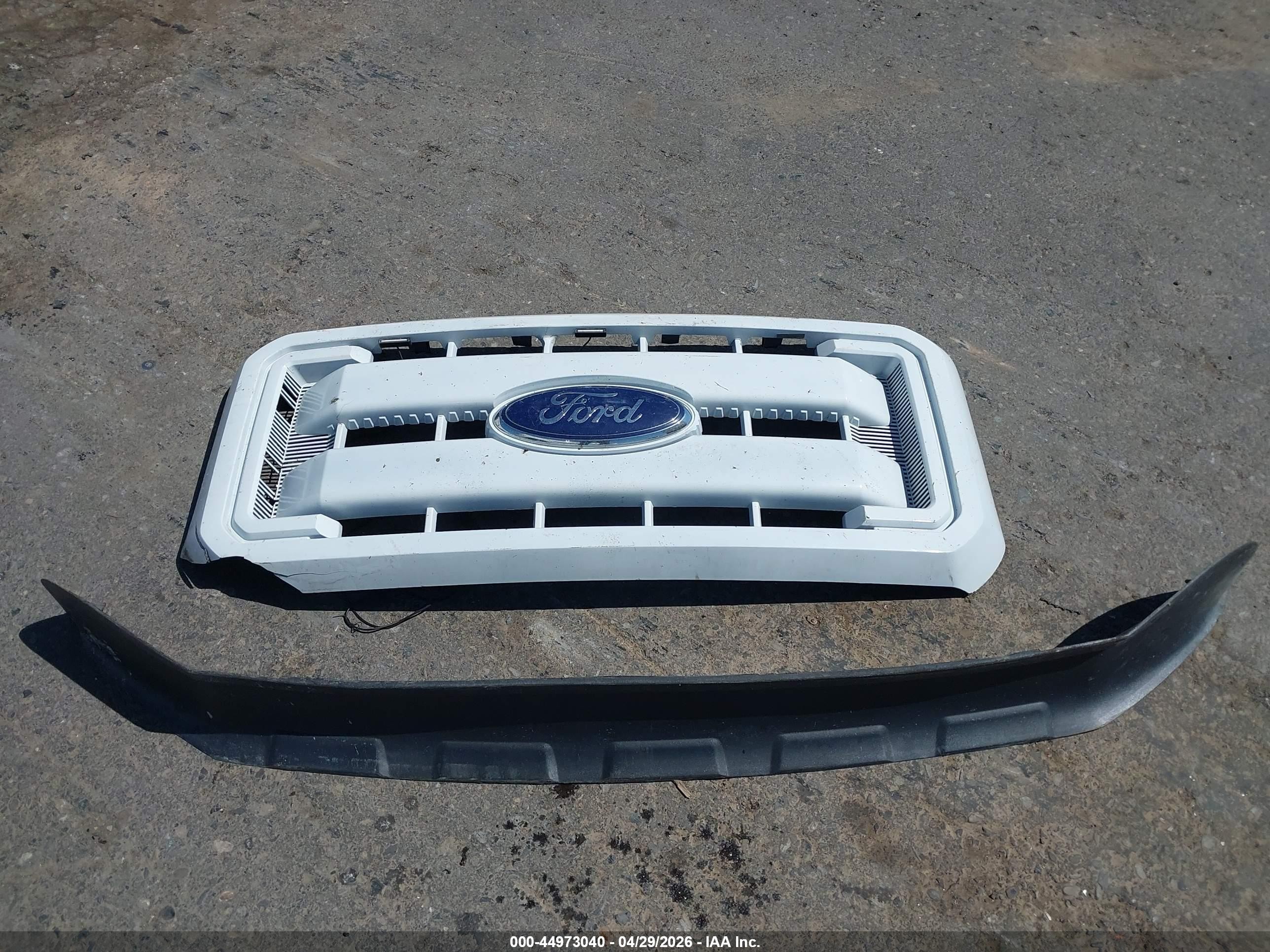 2014 Ford F-250 Xl White vin: 1FTBF2BT1EEB02363