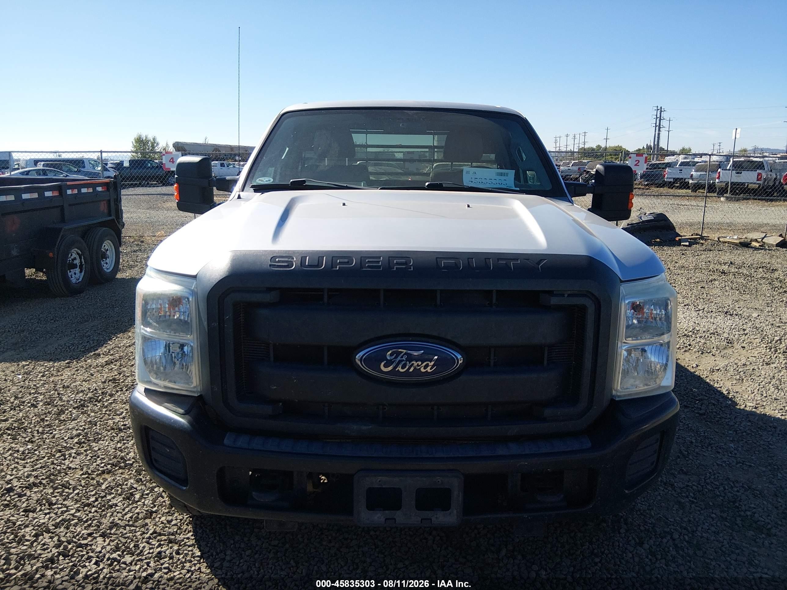 2015 Ford F-250 Xl Silver vin: 1FTBF2BT1FED19803