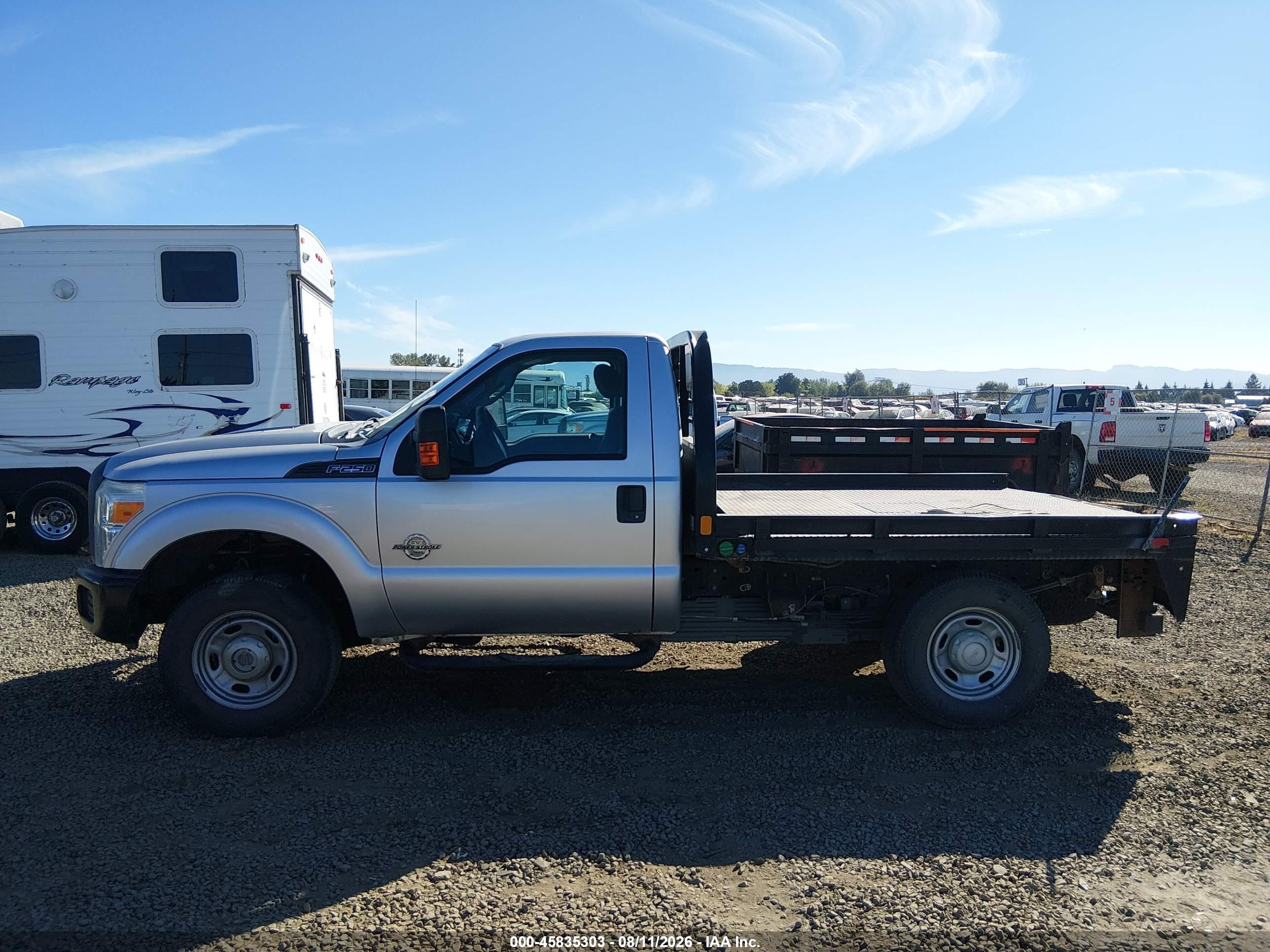 2015 Ford F-250 Xl Silver vin: 1FTBF2BT1FED19803